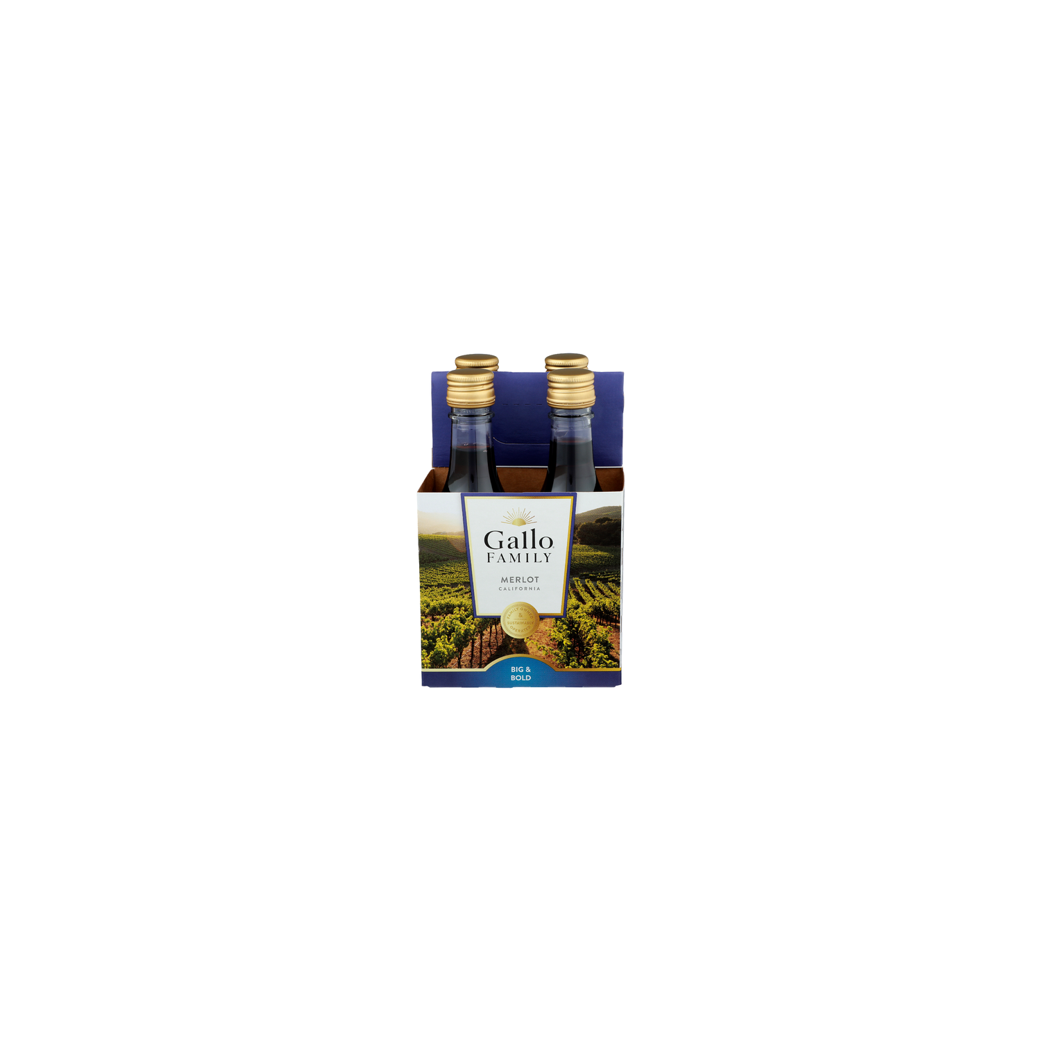 Gallo Family Merlot Wine - 4 Count Image 1 of 2