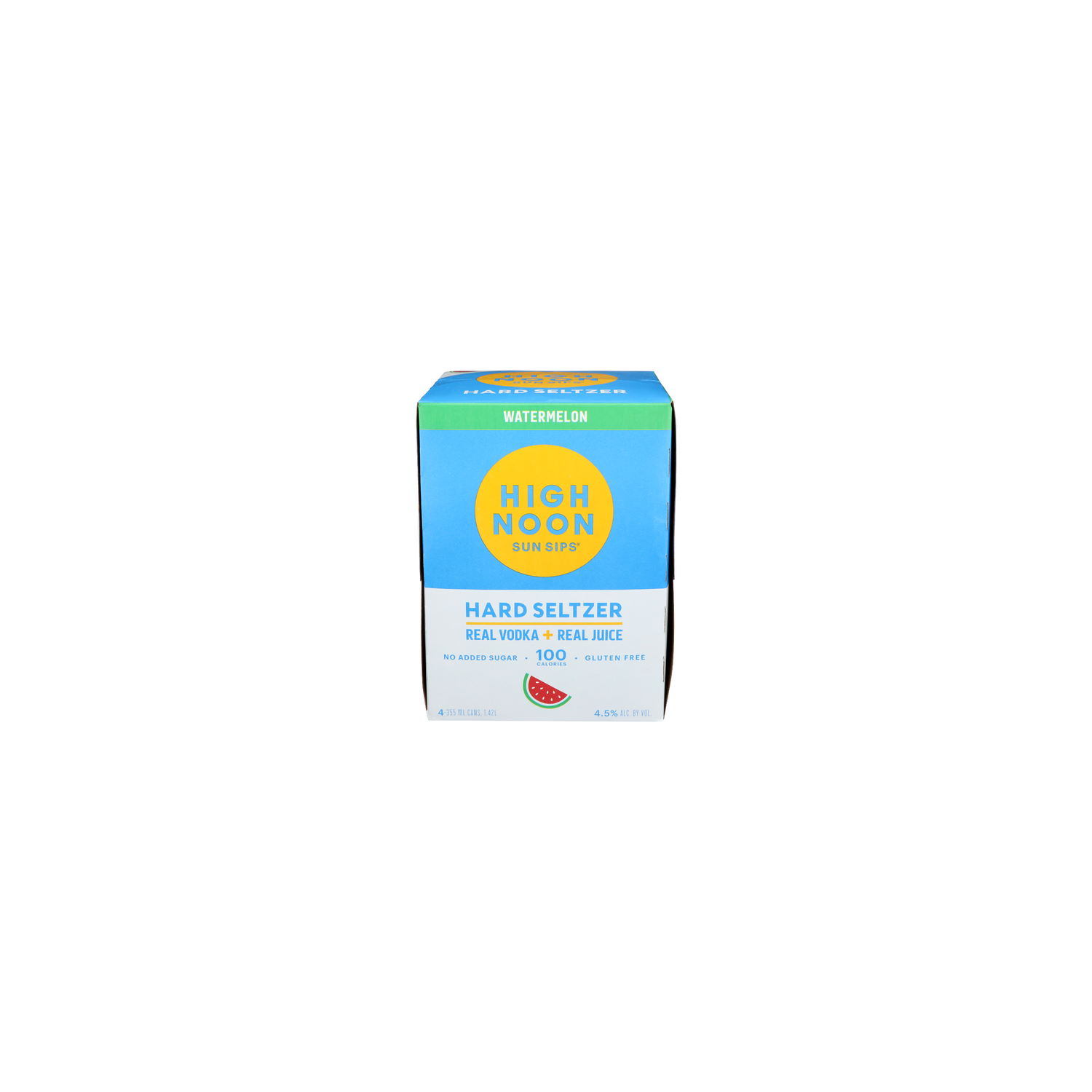 High Noon Sun Sips Hard Seltzer Watermelon - 12 Fluid Ounce