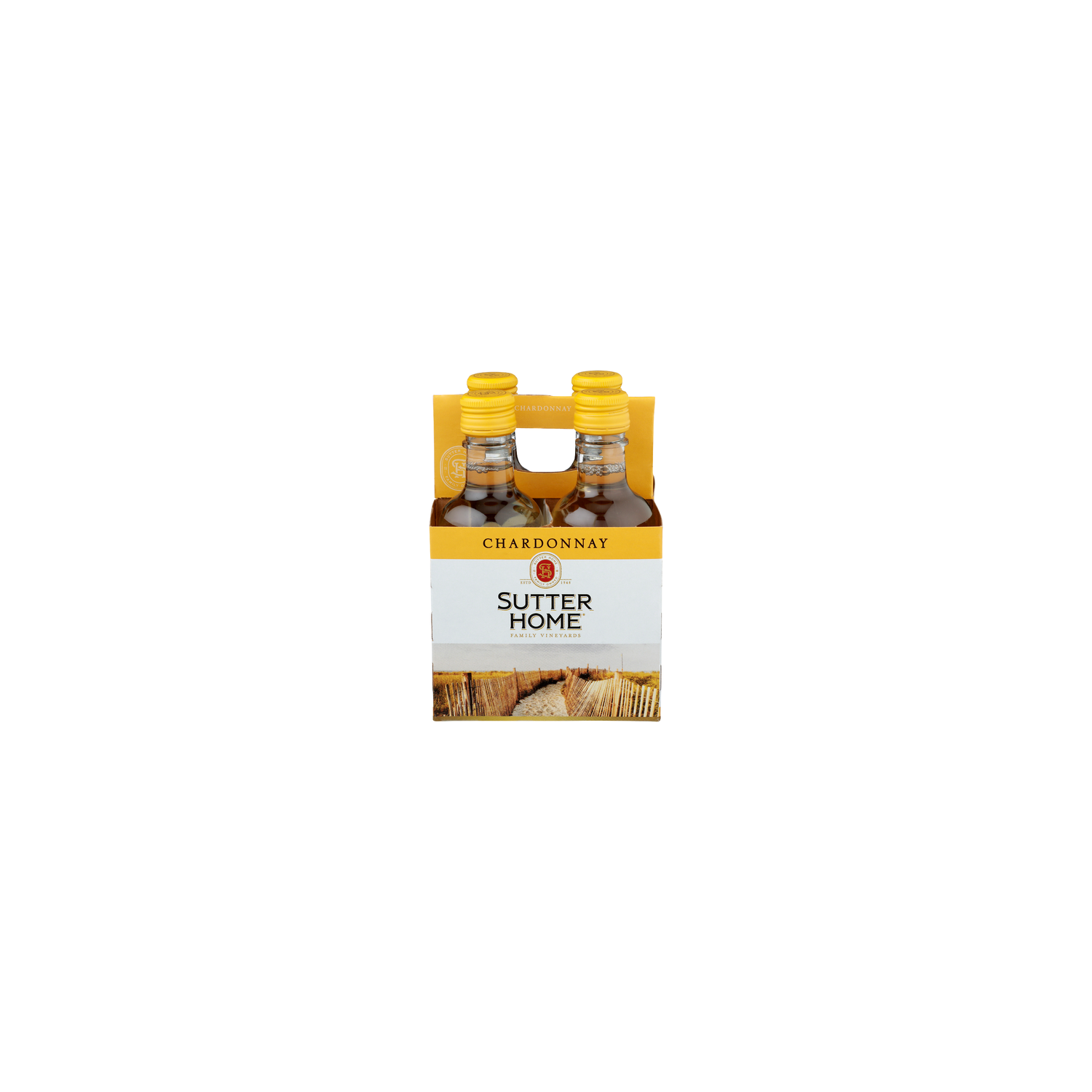 Sutter Home Chardonnay Wine - 187 ml - 4 Count Image 1 of 2
