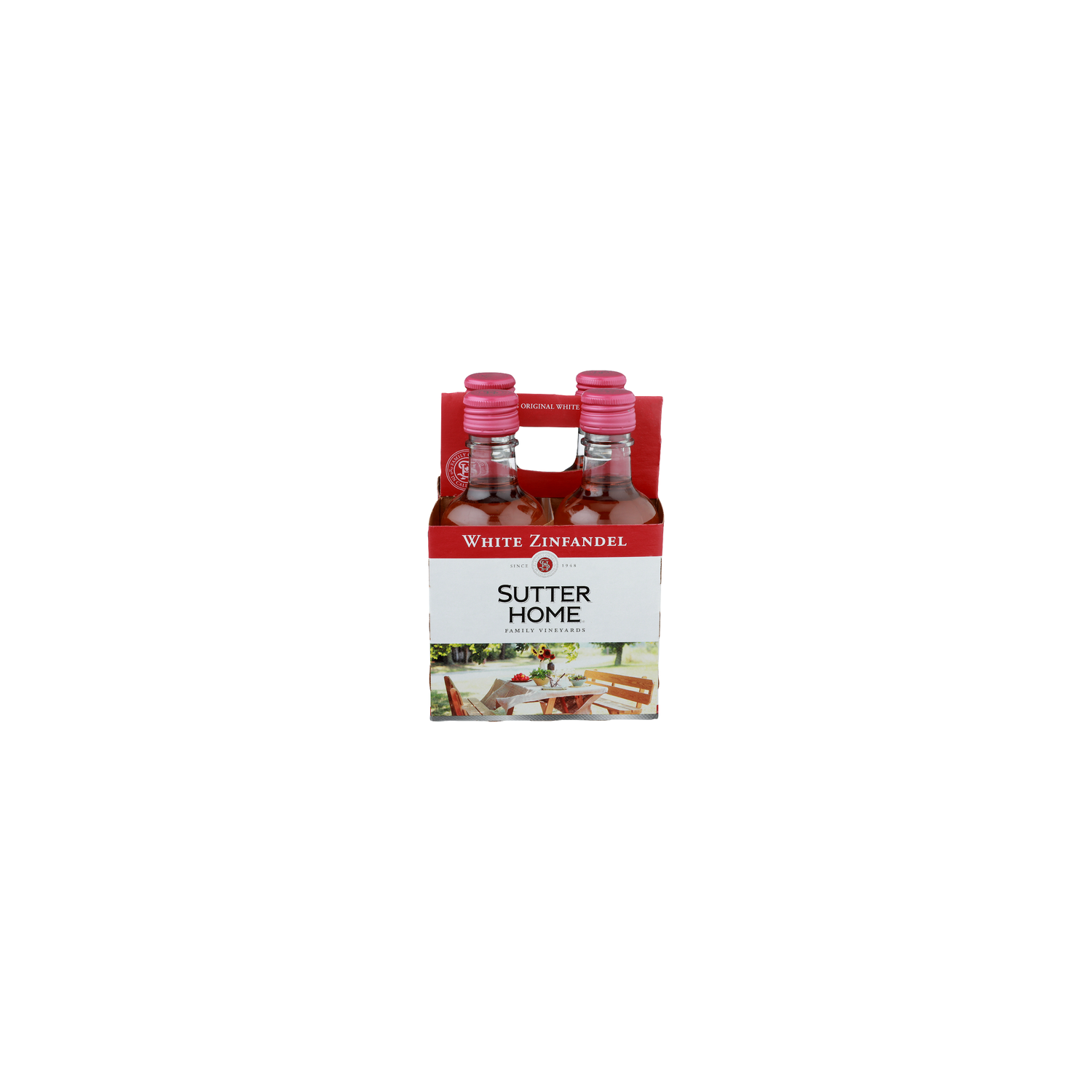 Sutter Home White Zinfandel Wine - 4 Count Image 1 of 2