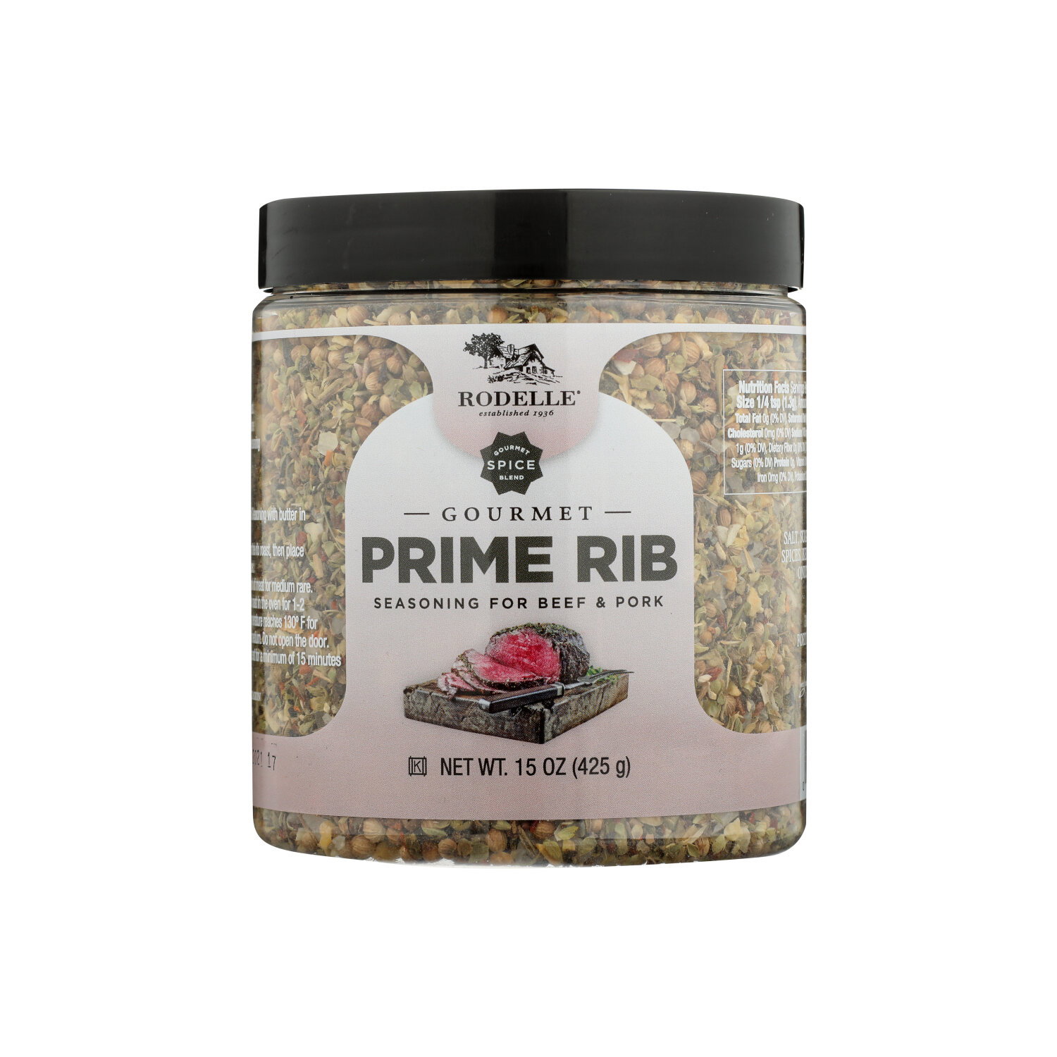 Rodelle Seasoning Prime Rib - 15 Ounce Image 1 of 2