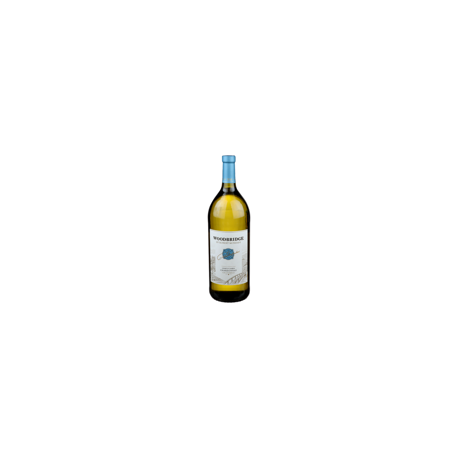 Woodbridge By Robert Mondavi Chardonnay Lightly Oaked Wine - 1.5 Liter Image 1 of 2
