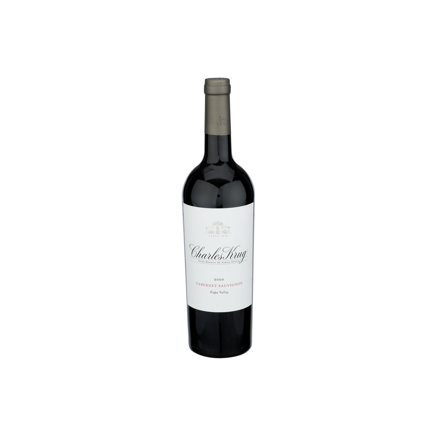 Charles Krug Red And Dark Fruit Flavors Lead To A Lengthy Finish Napa Valley Cabernet Sauvignon - 750 ml Image 1 of 2