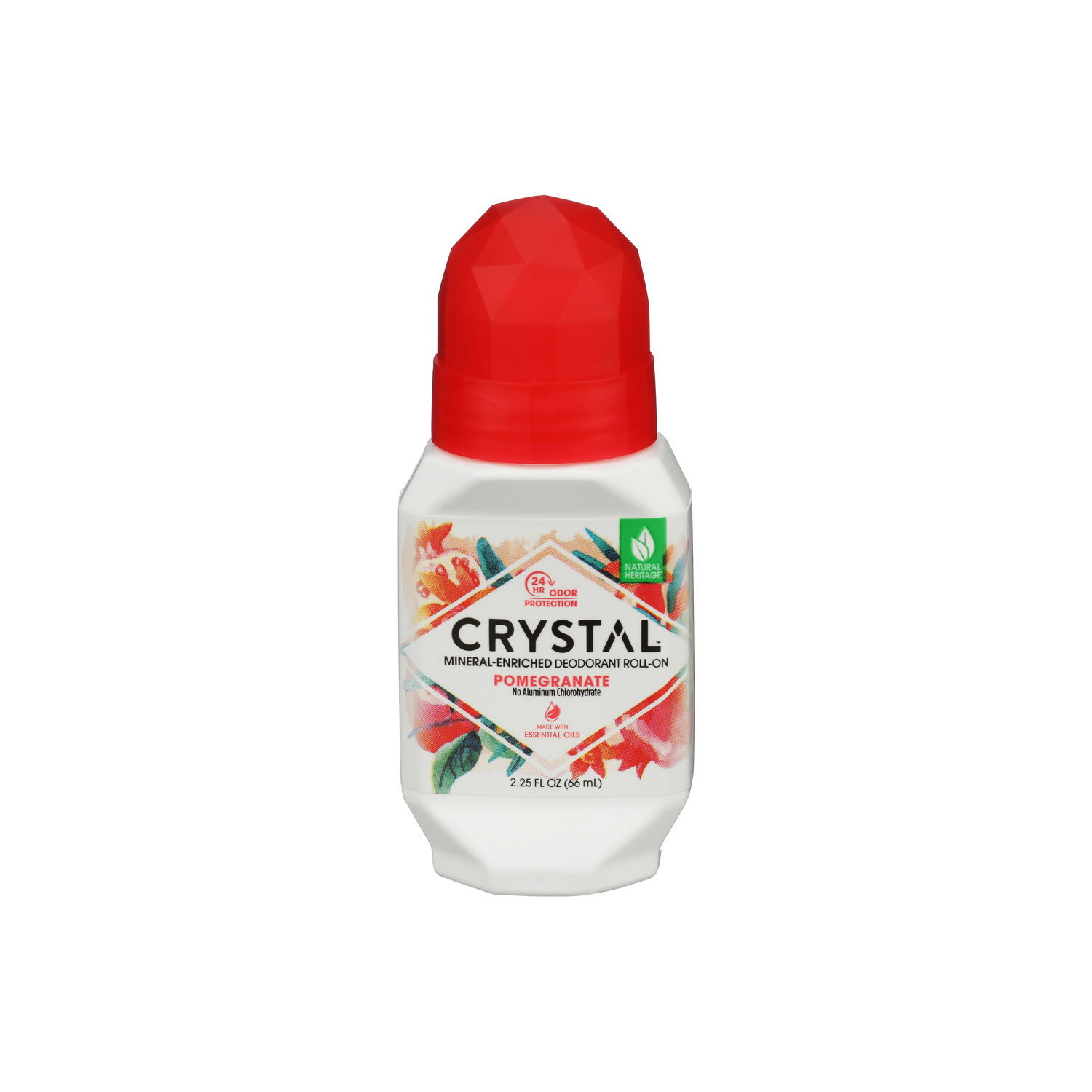 Crystal Essence Mineral Deodorant Pomegranate - 2.25 Fluid Ounce Image 1 of 3