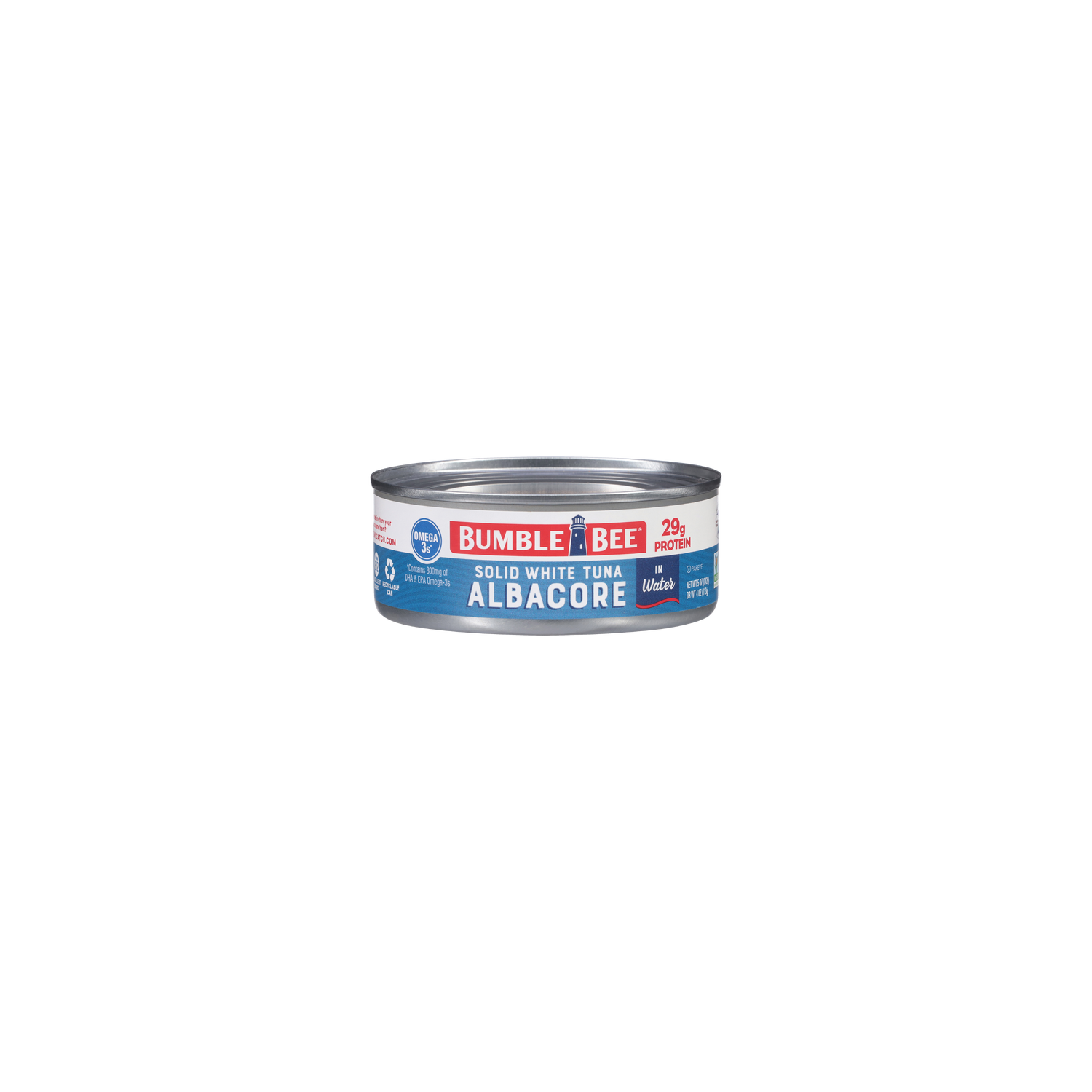 Bumble Bee Tuna In Water Solid White Albacore - 5 Ounce