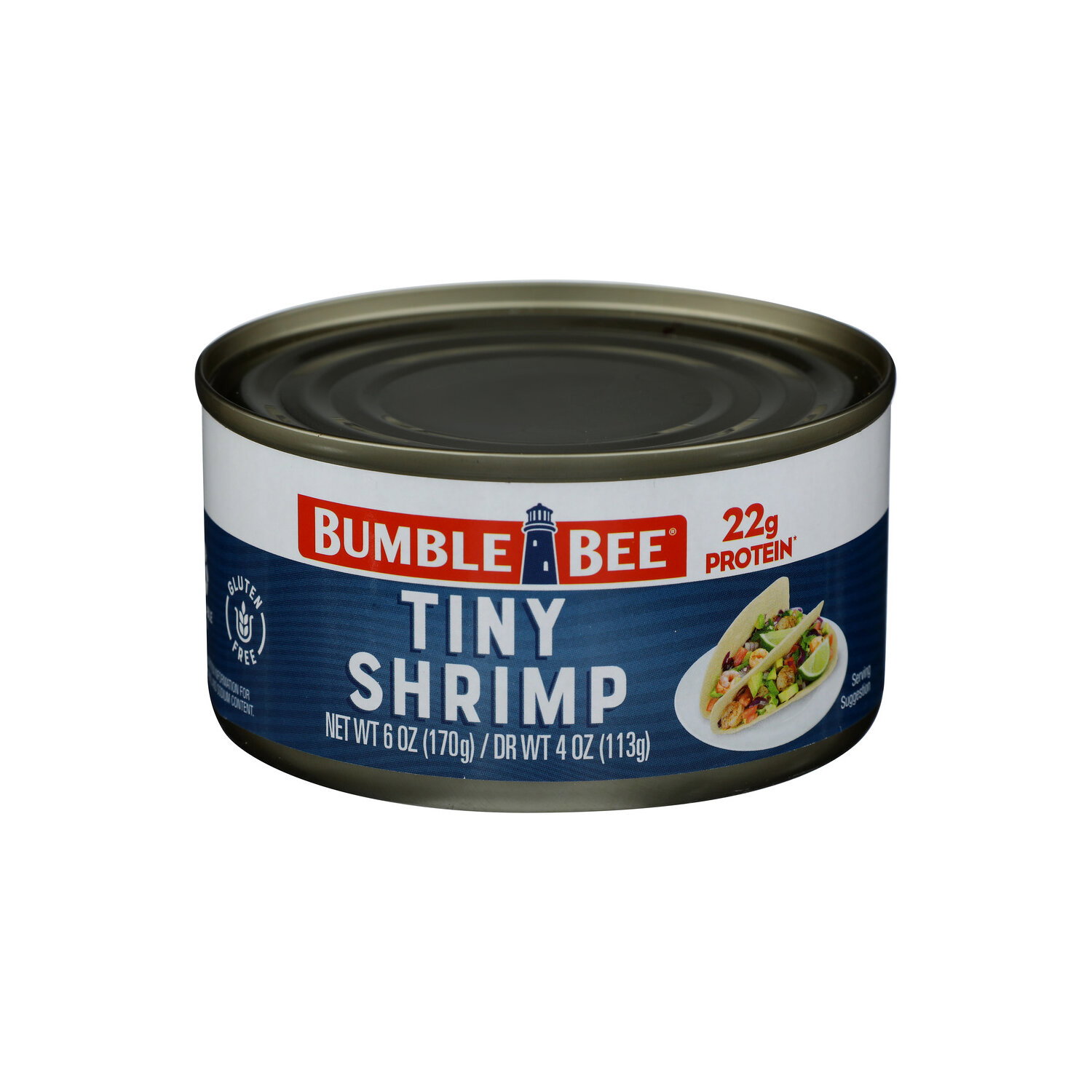 BROOKSHIRE's Bb Shrimp Regular Tiny Can - 6 Ounce Image 1 of 4