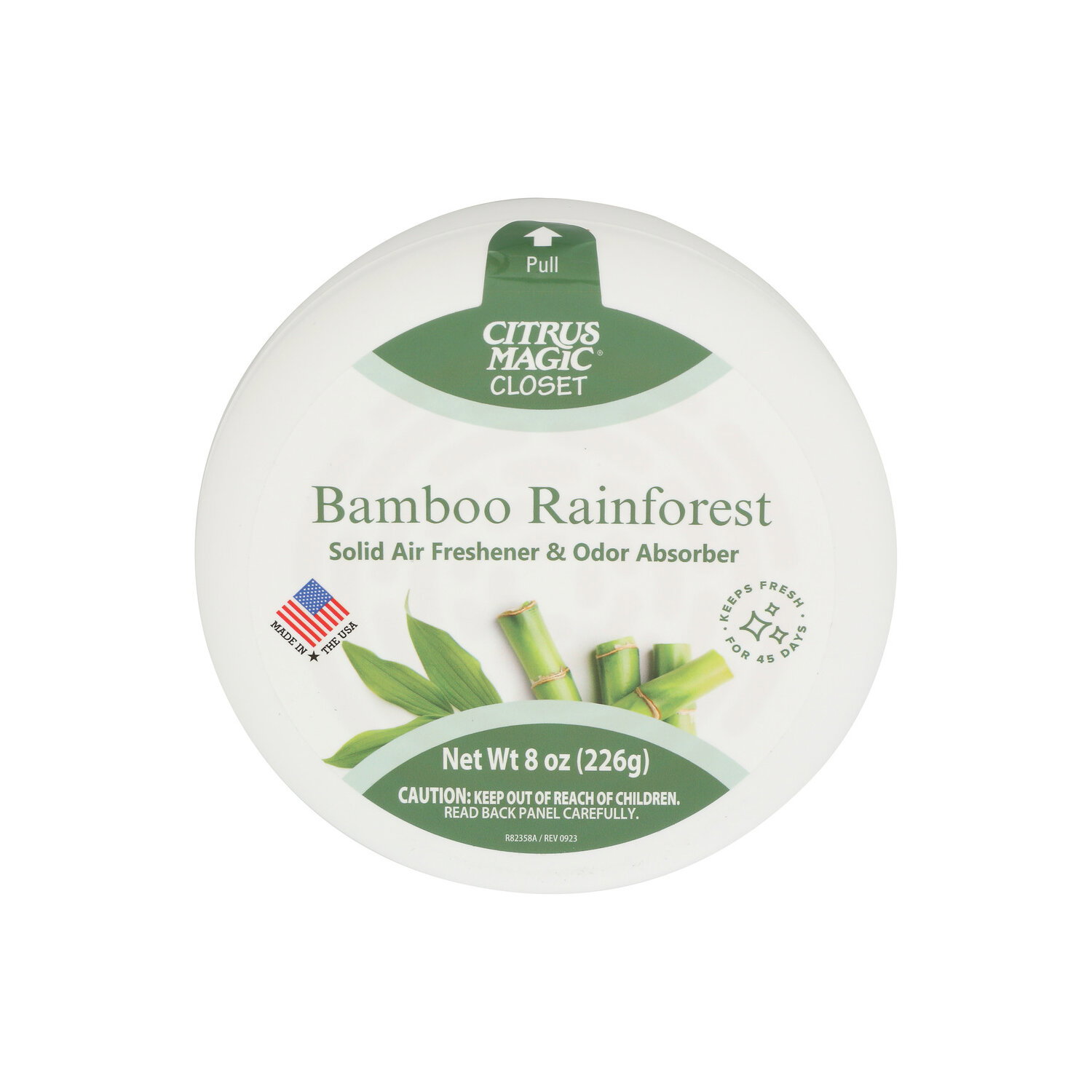 Citrus Magic Bamboo Rainforest For Closets Odor Absorbing Solid Air Freshener, Rainforest, 8-Ounce - 8 Ounce Image 1 of 3