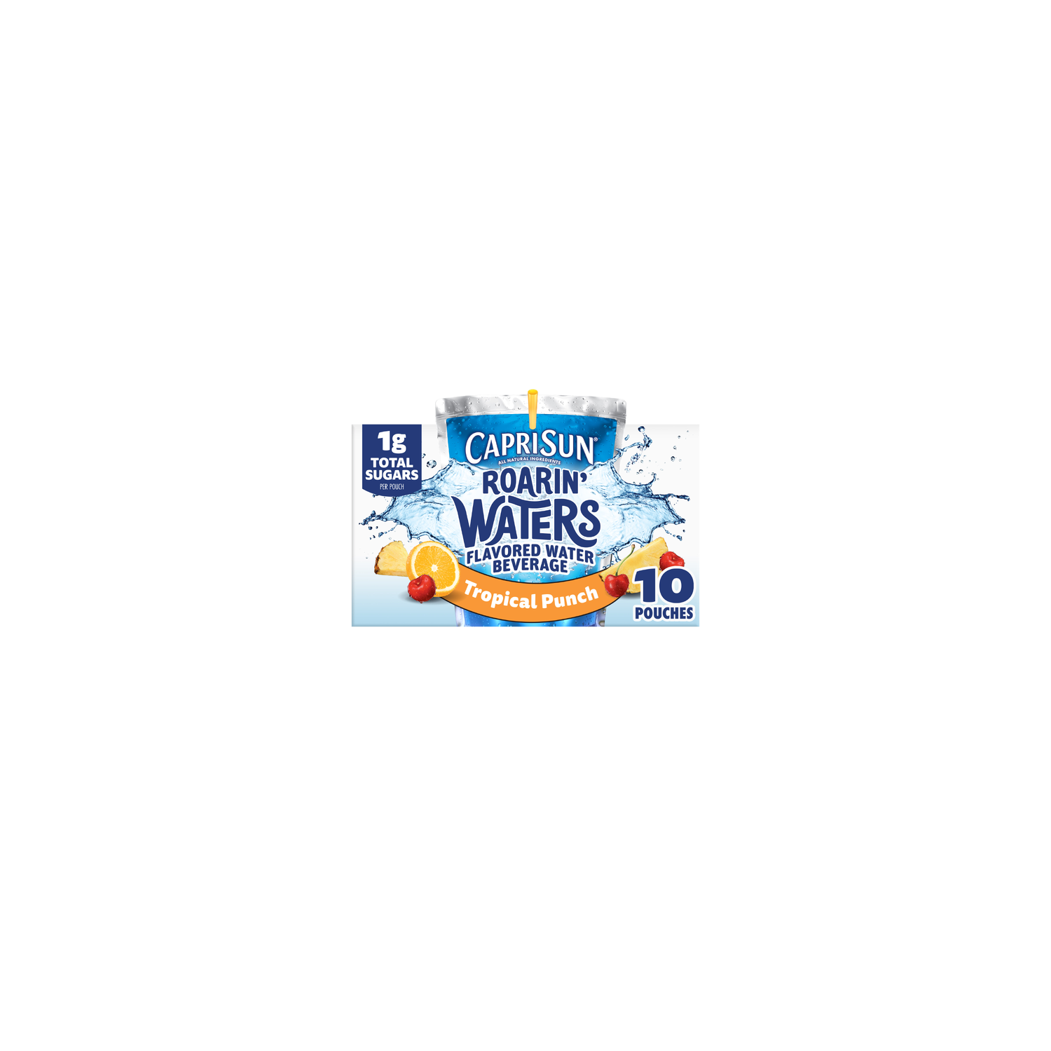Caprisun Tropical Tide Roarin' Water - 60 Fluid Ounce Image 1 of 4