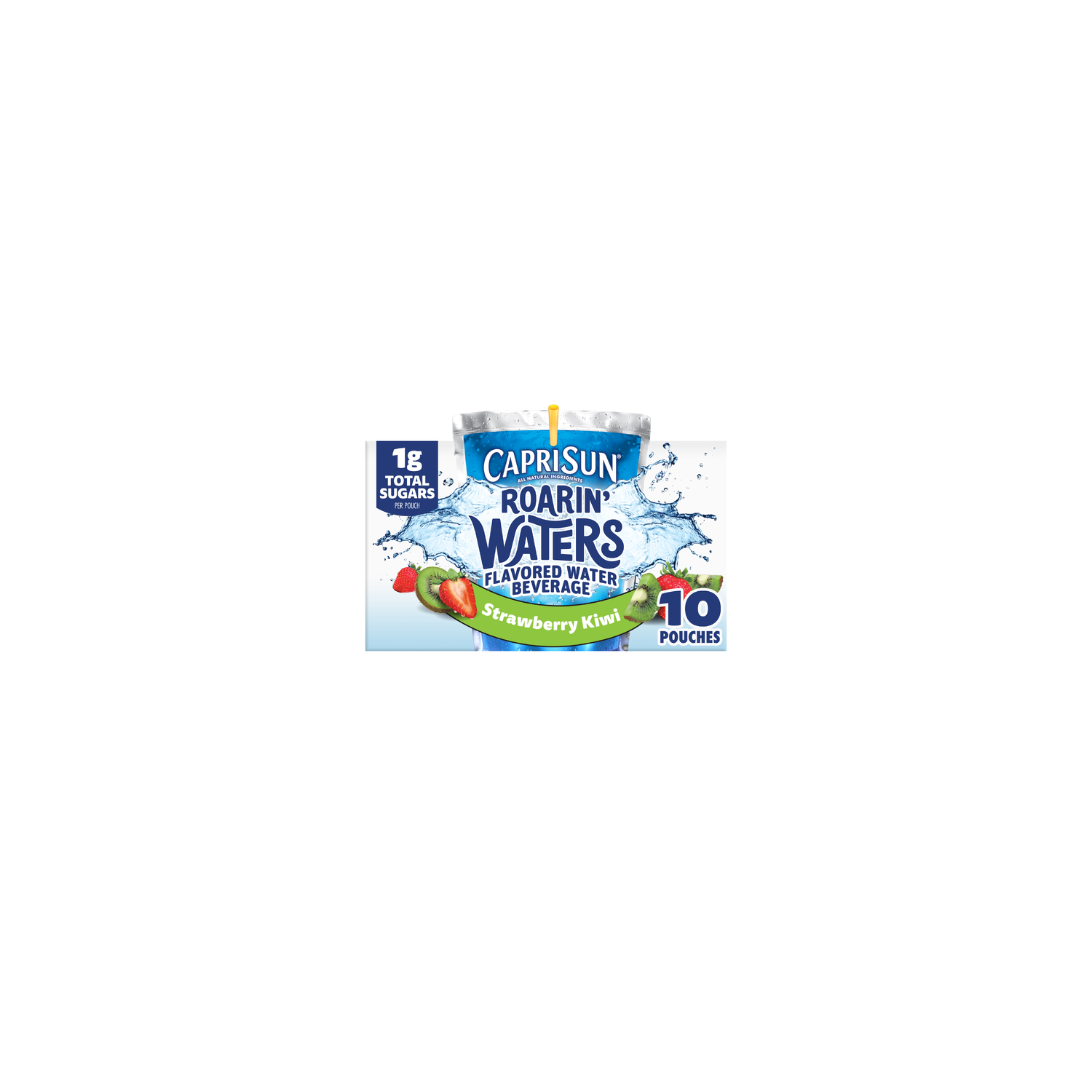 Caprisun Strawberry Kiwi Surf Flavored Water Beverage - 60 Fluid Ounce Image 1 of 4