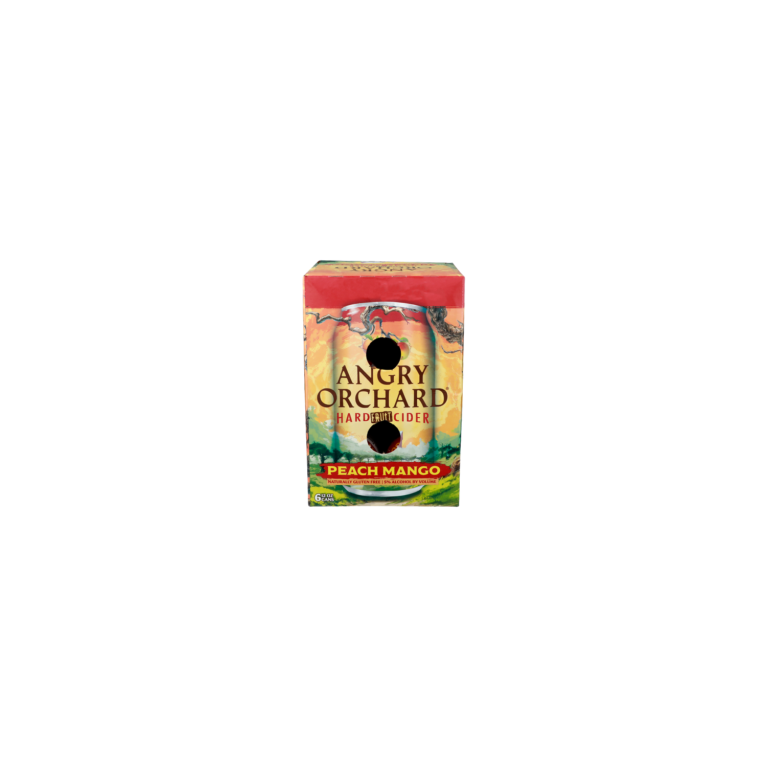 Angry Orchard Peach Mango Fruit Hard Cider - 6 Count Image 1 of 2