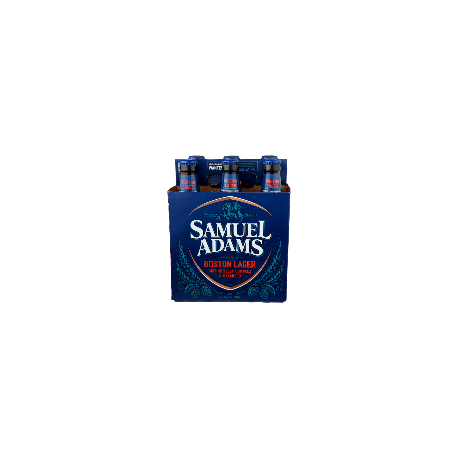 Brewer Patriot Samuel Adams Boston Lager - 6 Count Image 1 of 2