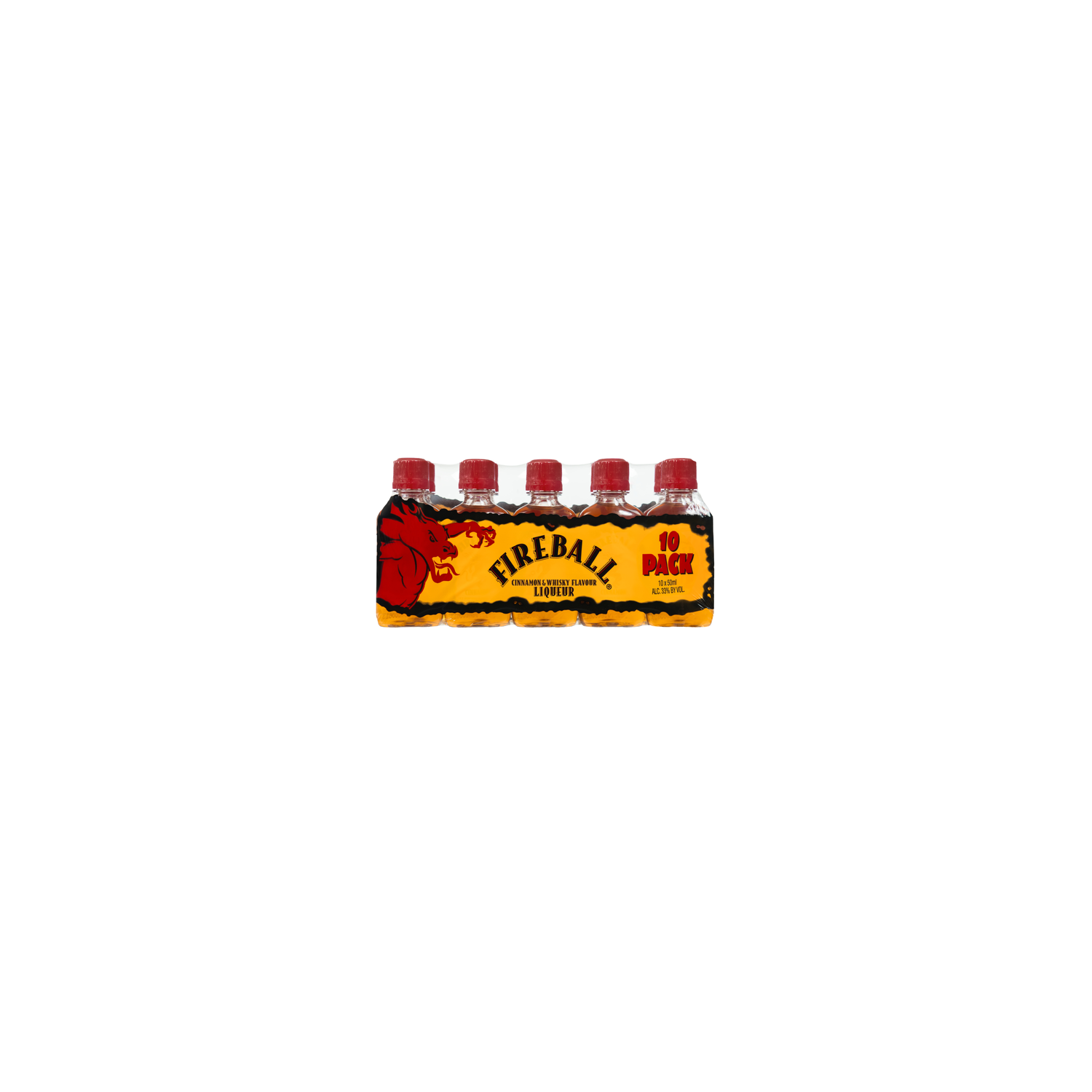 Fireball Cinnamon Malt Beverage 33 Proof - 50 ml