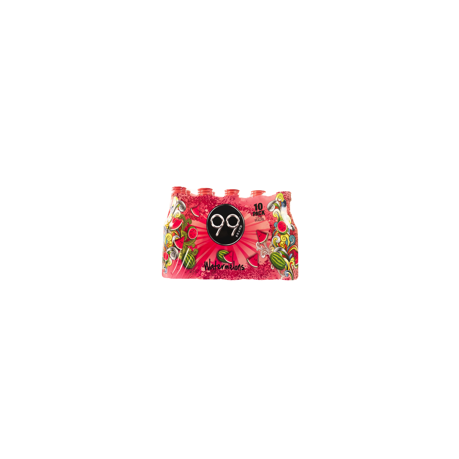 99 Brand Watermelon Malt Beverage 30 Proof - 50 ml