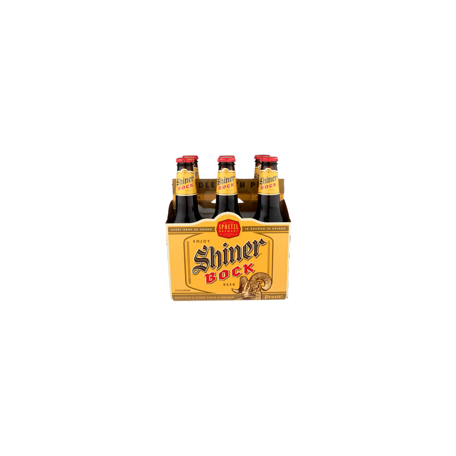 Shiner Bock Beer - 12 Fluid Ounce - 6 Count Image 1 of 2