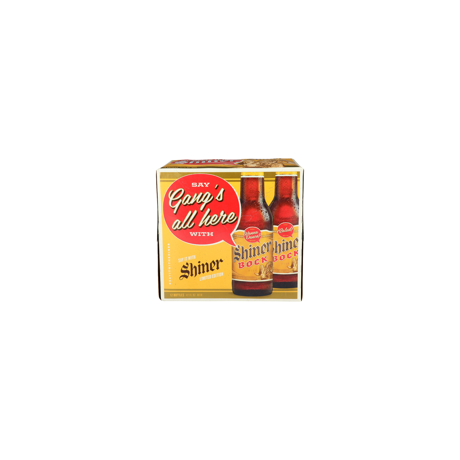 Shiner Bock Shiner Beer - 12 Fluid Ounce - 12 Count Image 1 of 2
