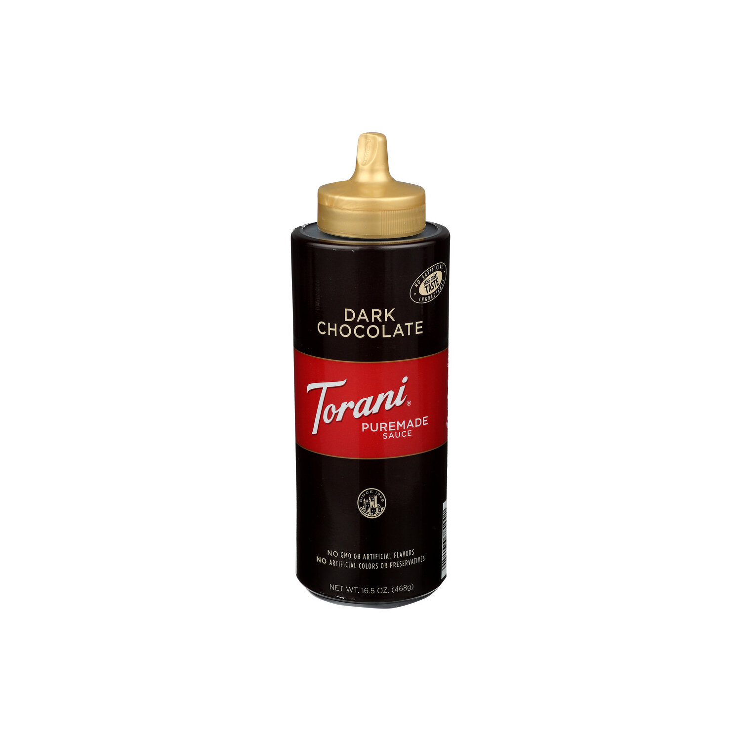 Torani Dark Chocolate Puremade Sauce - 16.5 Ounce Image 1 of 4