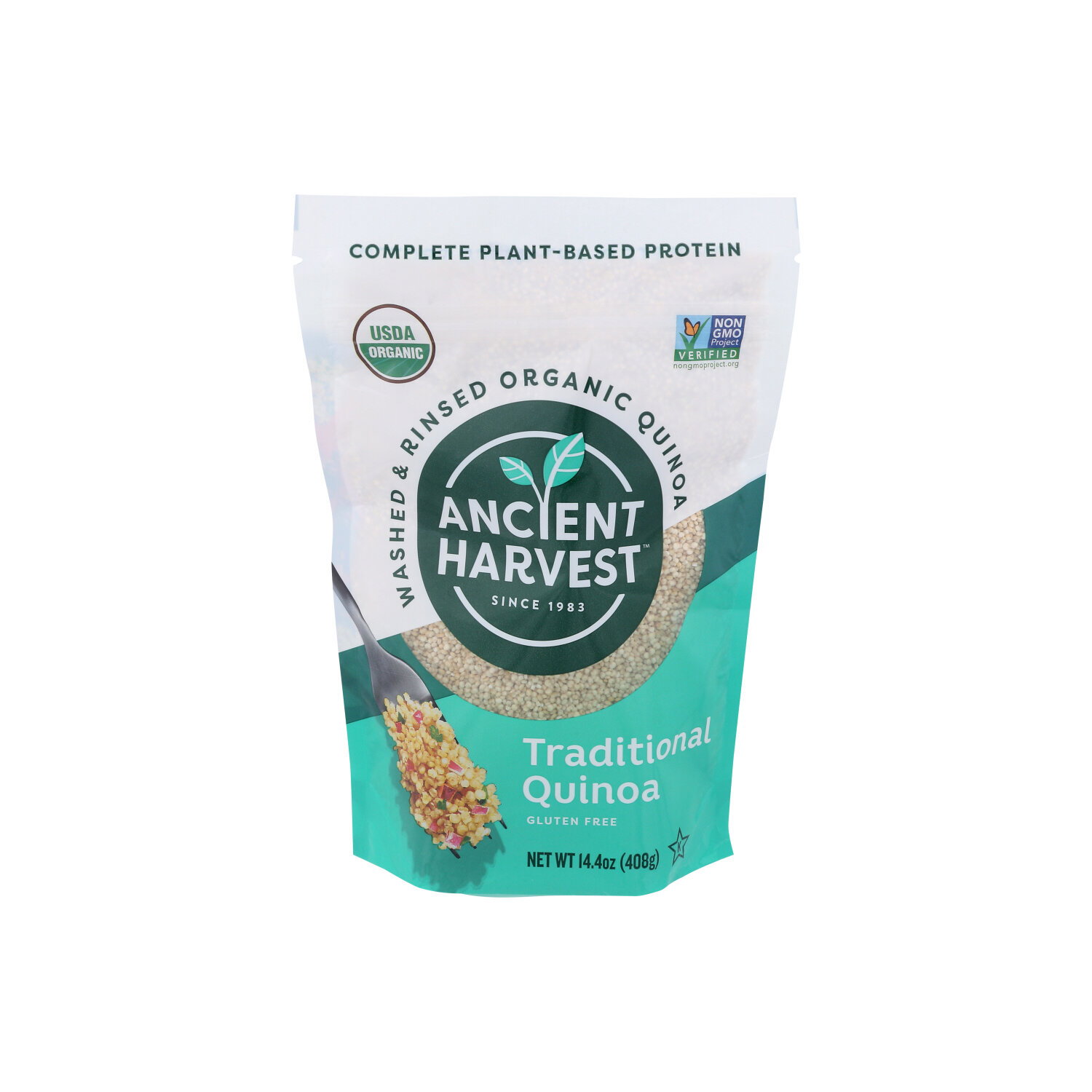 Ancient Harvest Organic Traditional Quinoa White - 14.4 Ounce Image 1 of 2