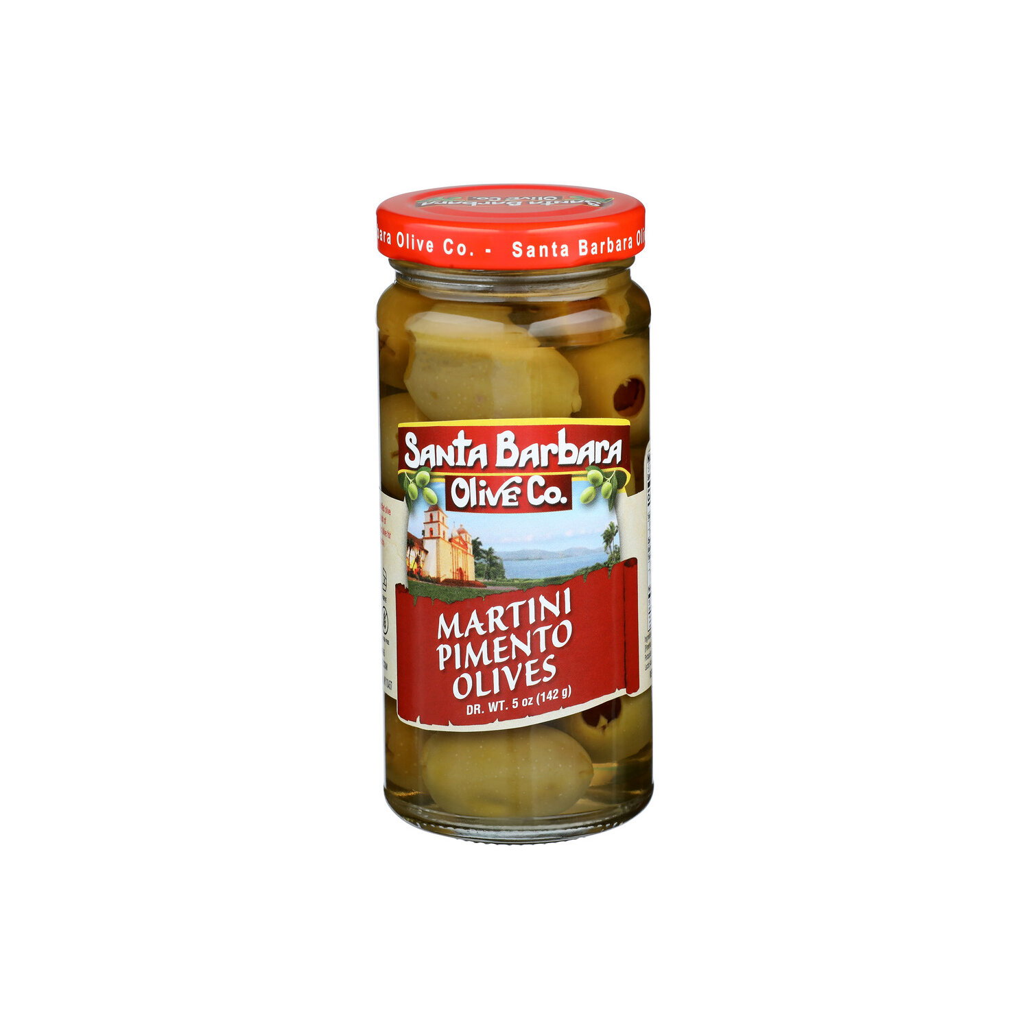 Santa Barbara Olive CO. Martini Pimento Olives - 5 Ounce Image 1 of 4