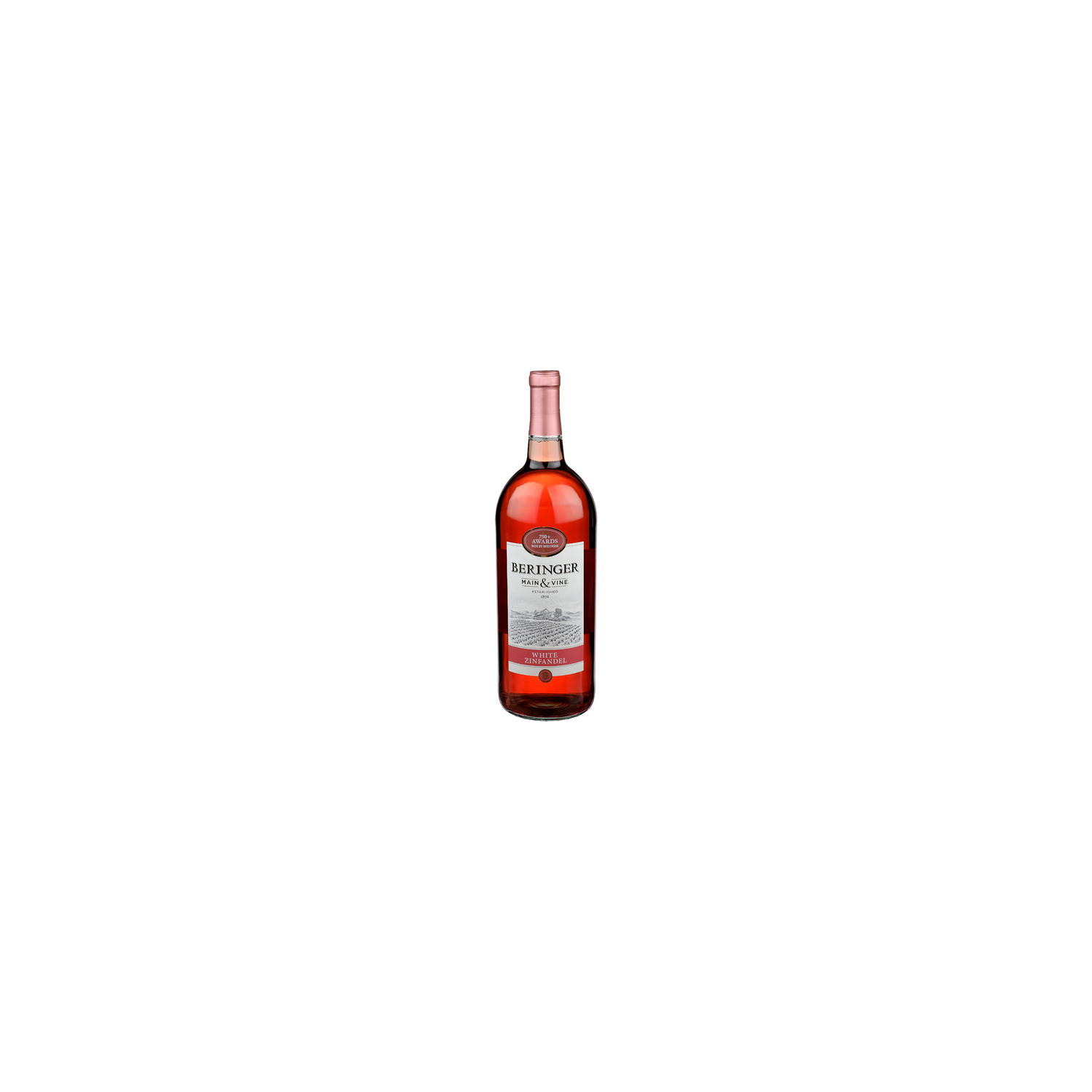 Beringer White Zinfandel Main & Vine Wine - 1.5 Liter Image 1 of 2