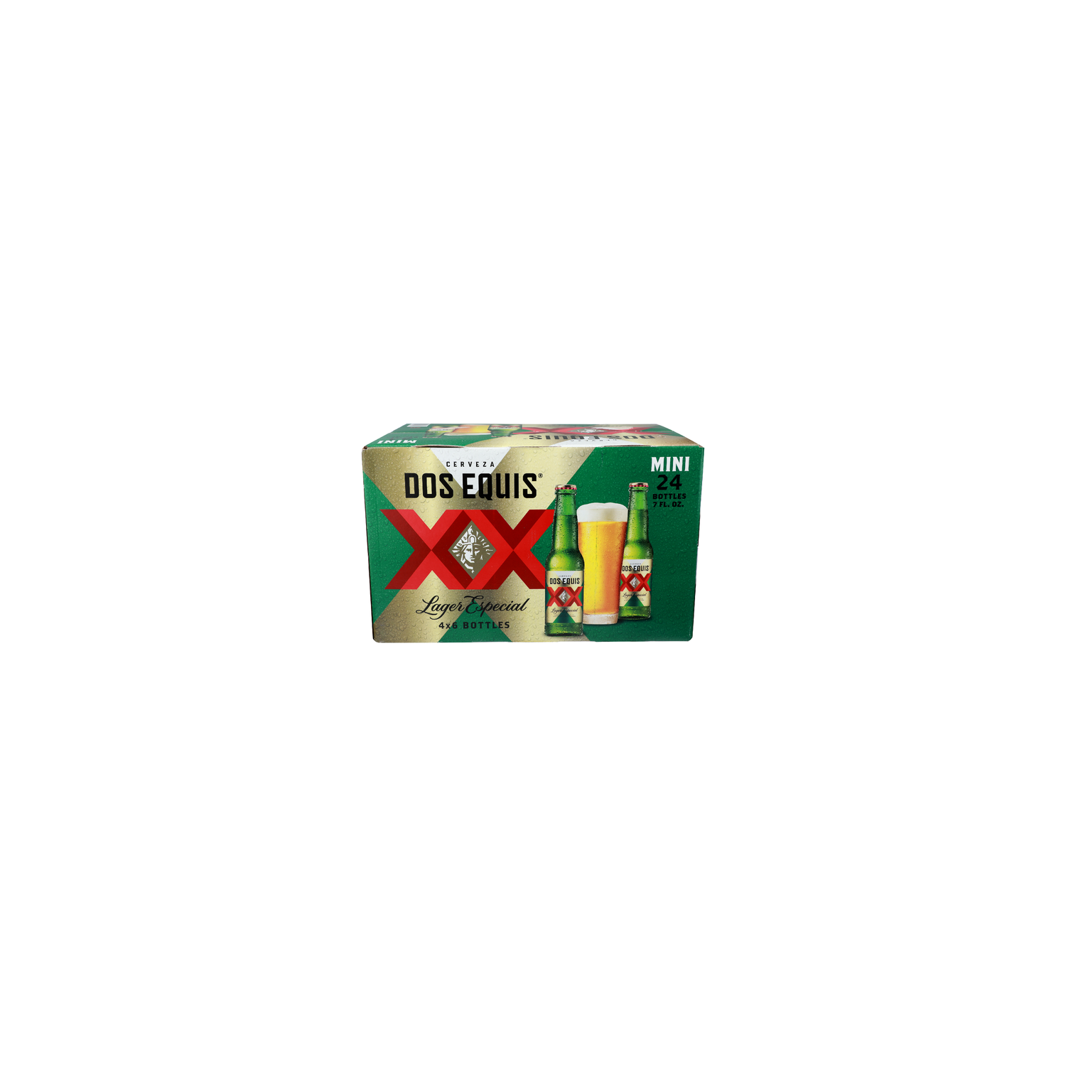 Dos Equis Mini Cerveza Lager Especial - 24 Count Image 1 of 3