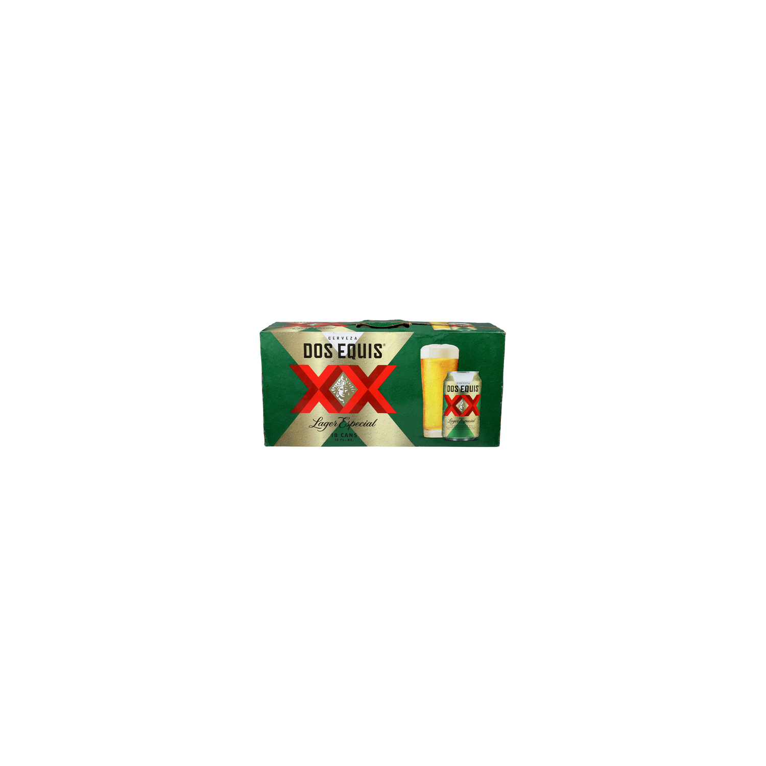 Dos Equis Cerveza Lager Especial - 18 Count Image 1 of 3