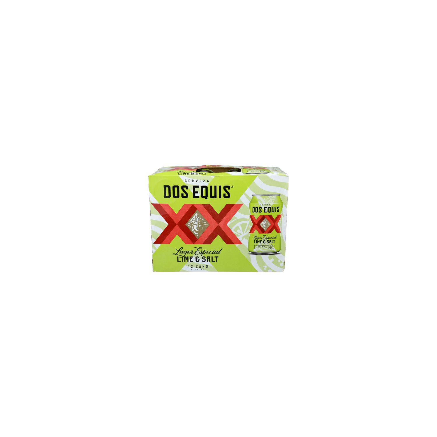 Dos Equis Lime & Salt XX Lager Especial - 12 Count Image 1 of 3