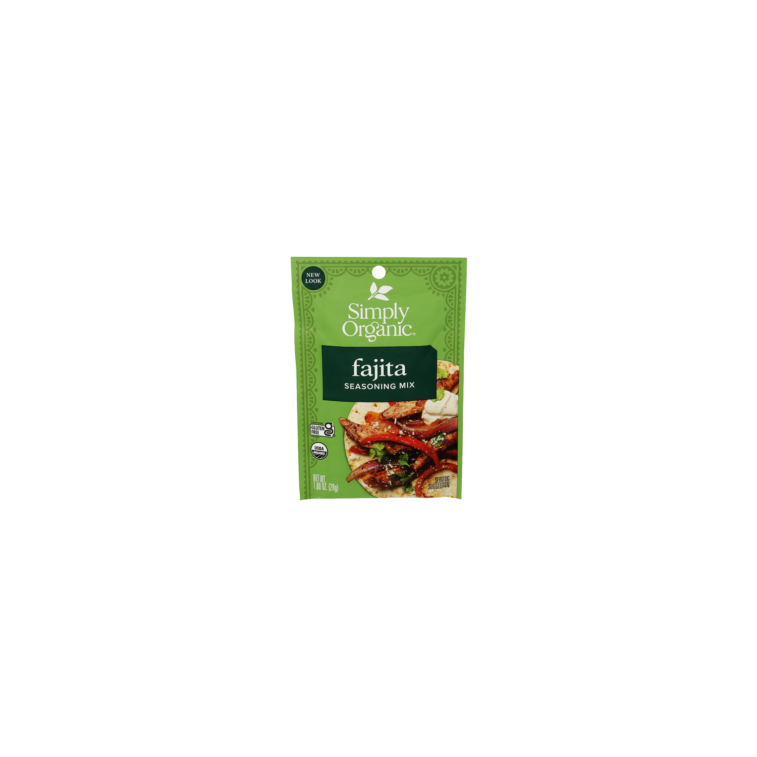 Simply Organic Fajita Powder Seasoning Mix - 1 Ounce Image 1 of 4