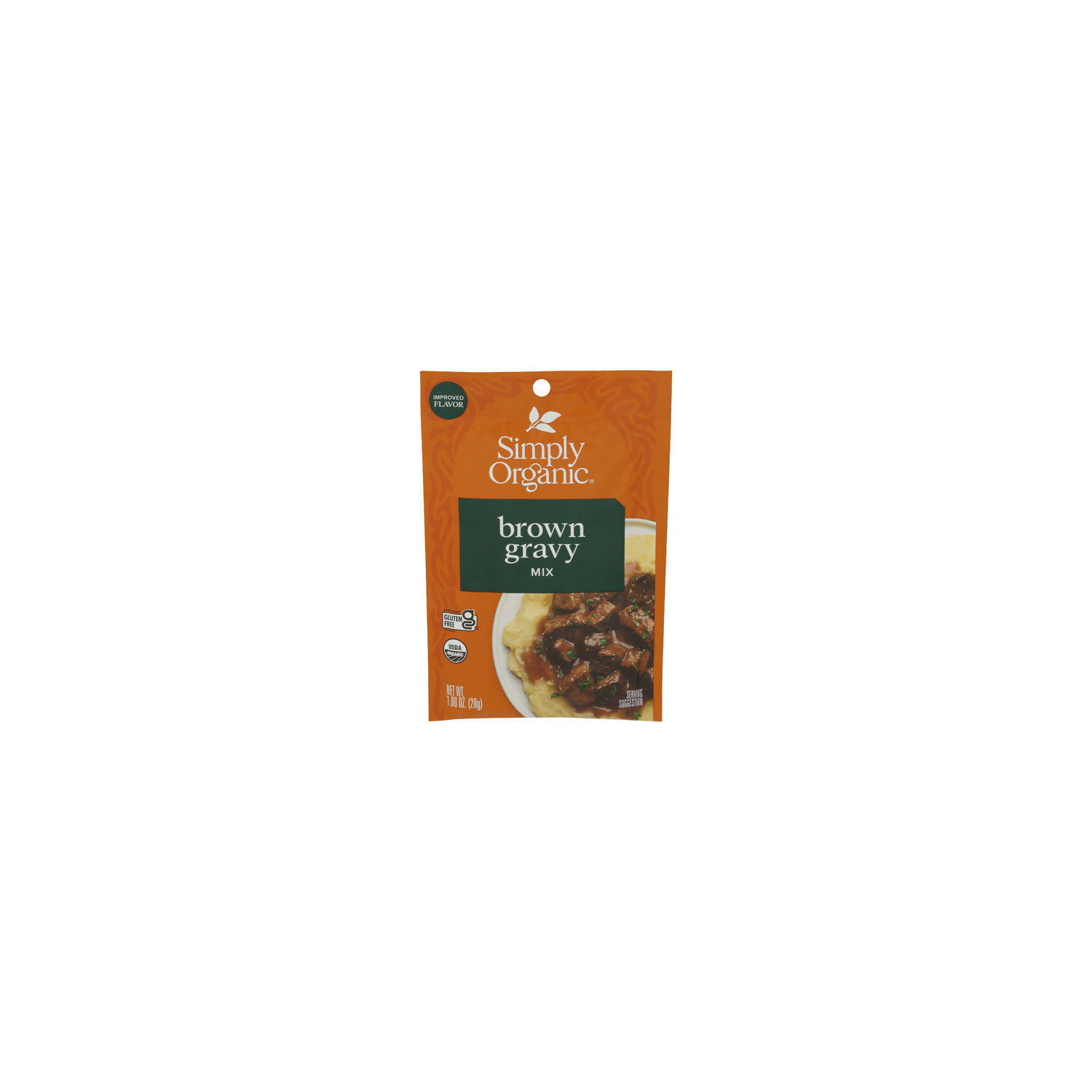 Simply Organic Brown Gravy Mix - 0.25 Ounce - 4 Count Image 1 of 4