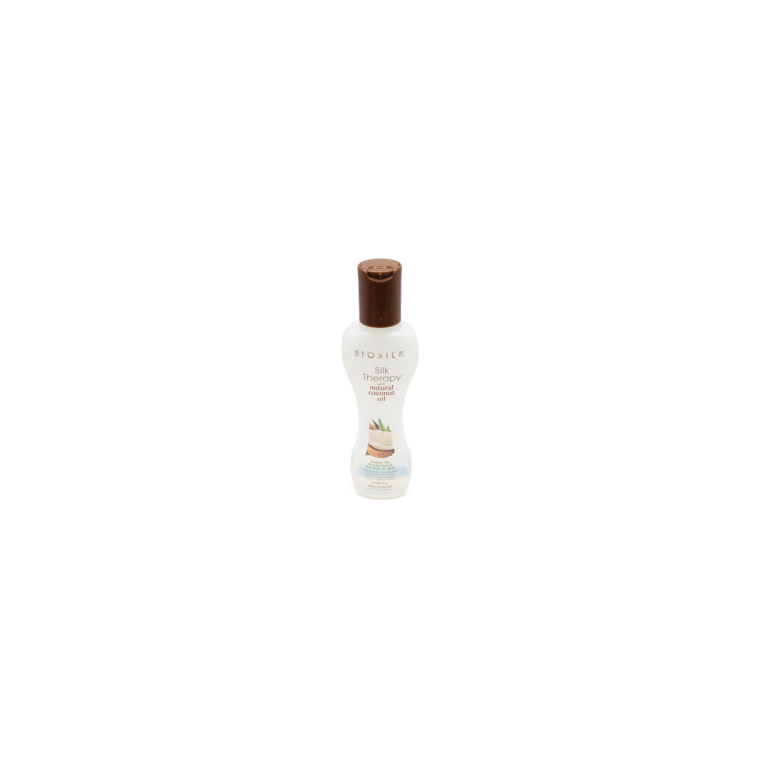 Biosilk Silk Therapy & Natural Coconut Oil Leave In Treatment - 5.64 Fluid Ounce