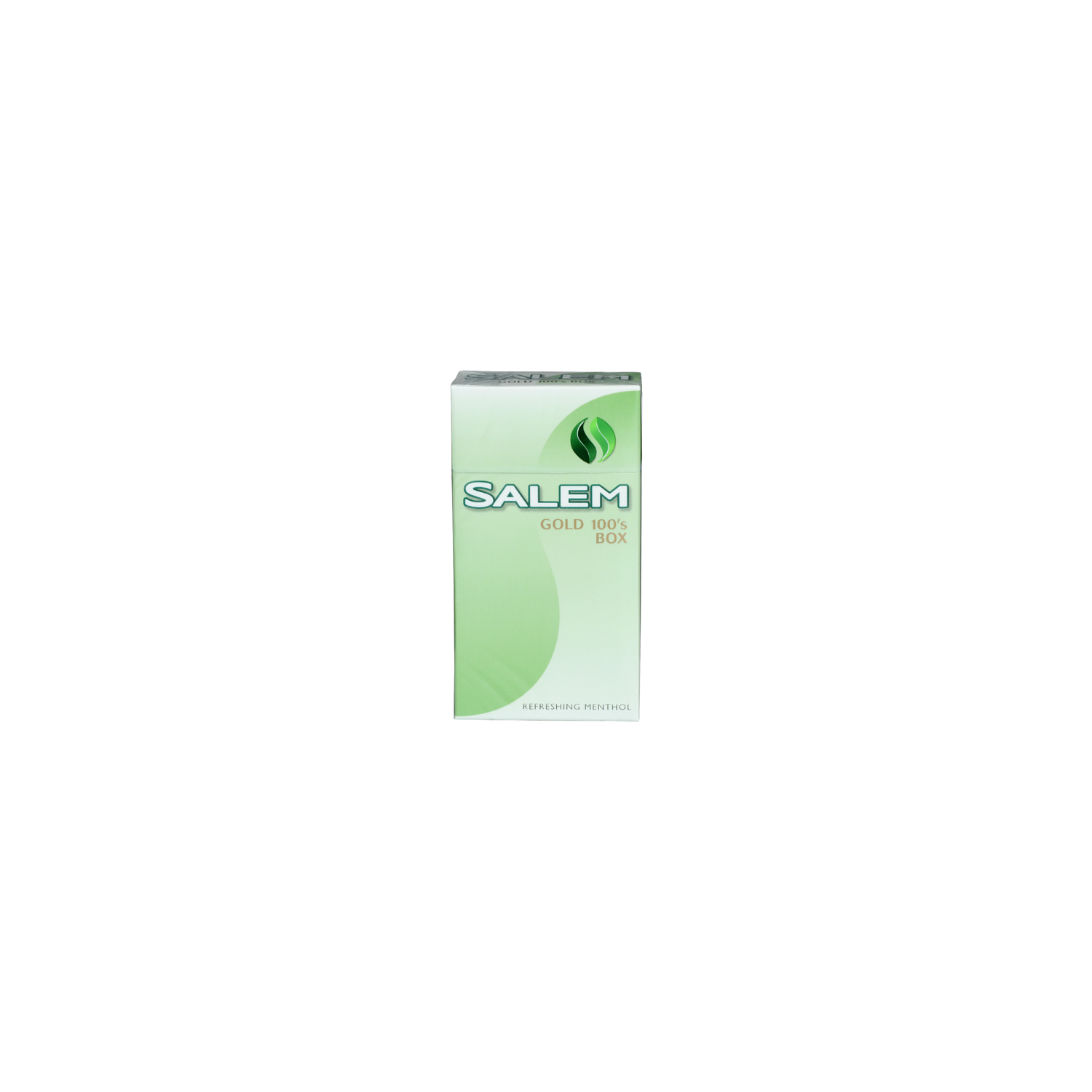 Salem Refreshing Menthol Gold 100's Box Cigarette - 20 Count