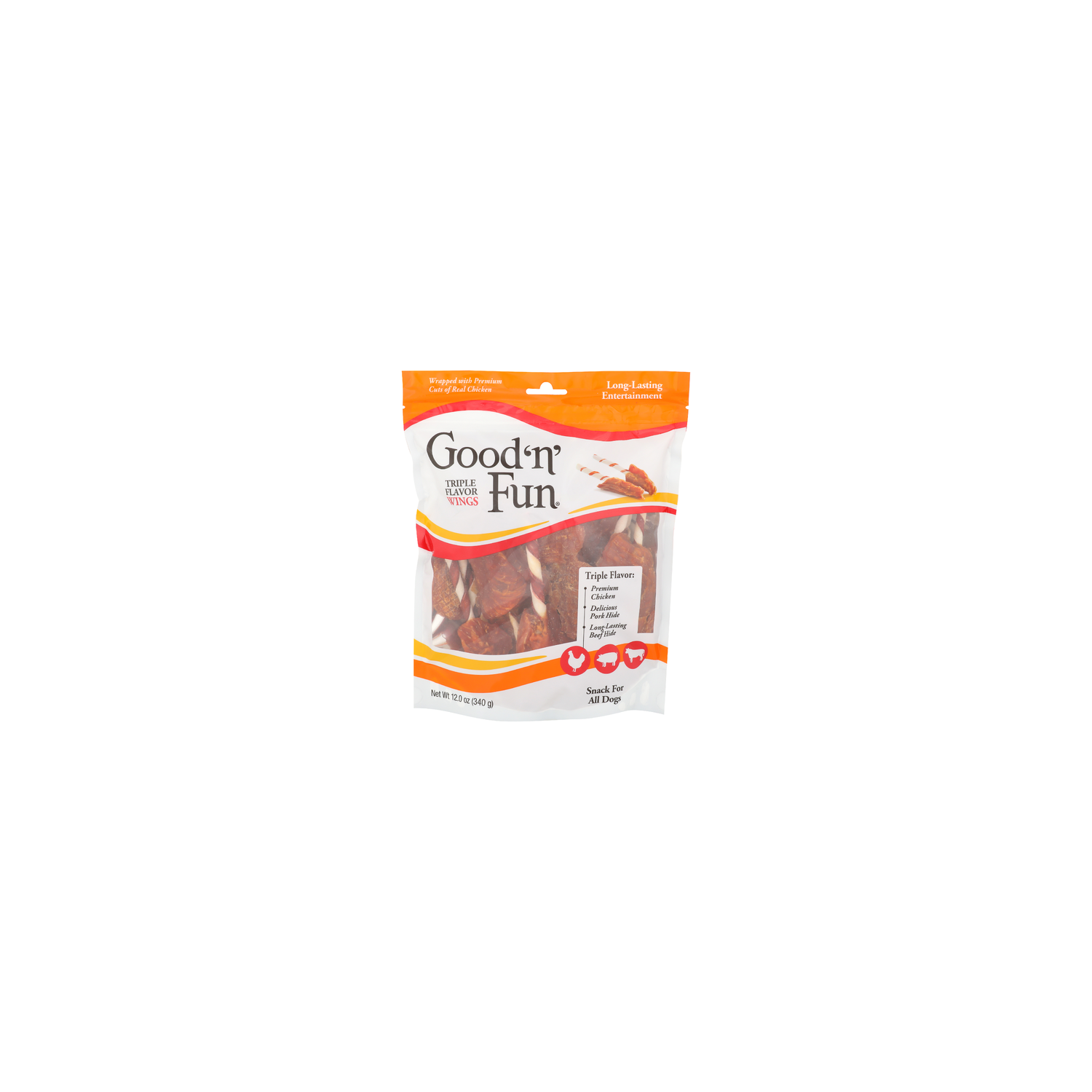 GOOD'N'FUN Triple Flavor Wings - 12 Ounce Image 1 of 4