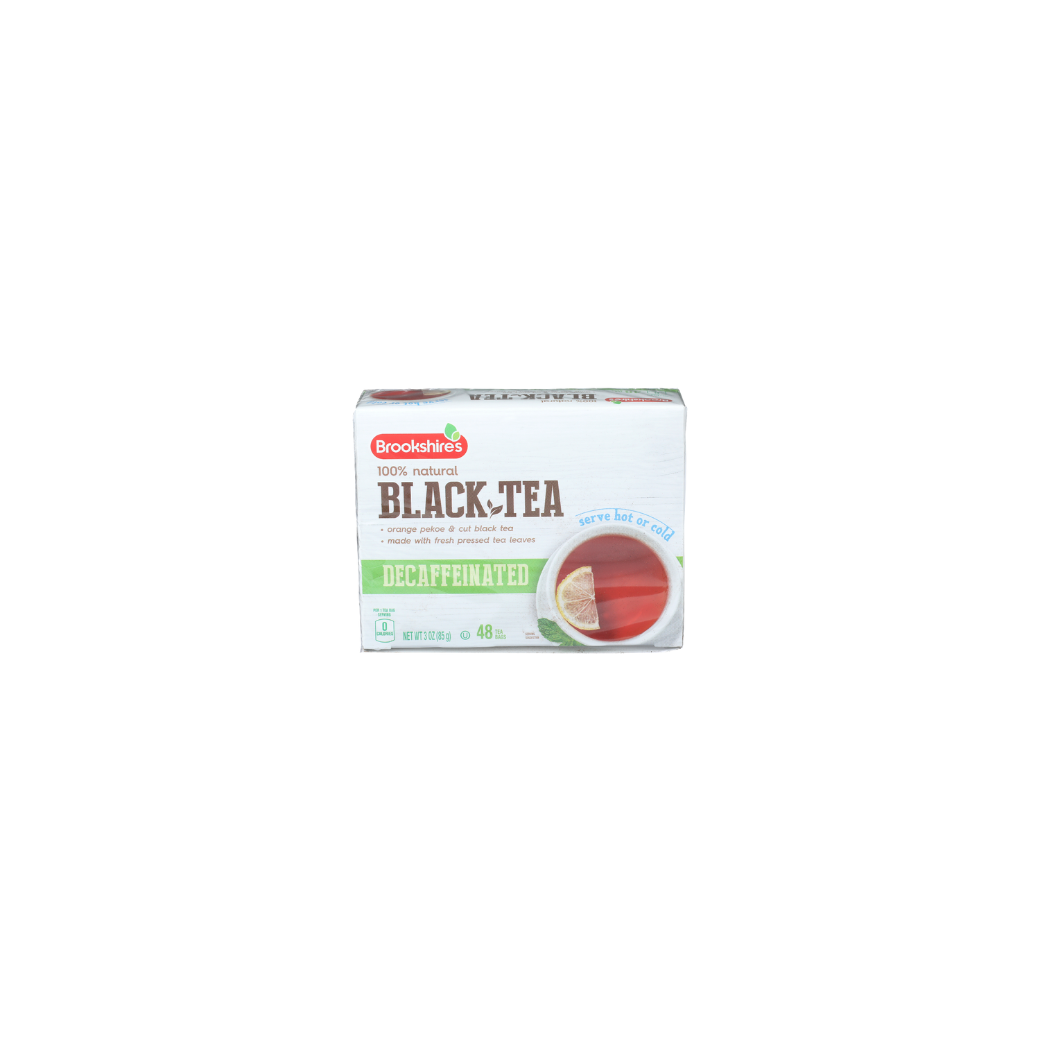 Brookshire's Orange Pekoe & Cut Black Tea Decaffeinated - 0.063 Ounce - 48 Count Image 1 of 4