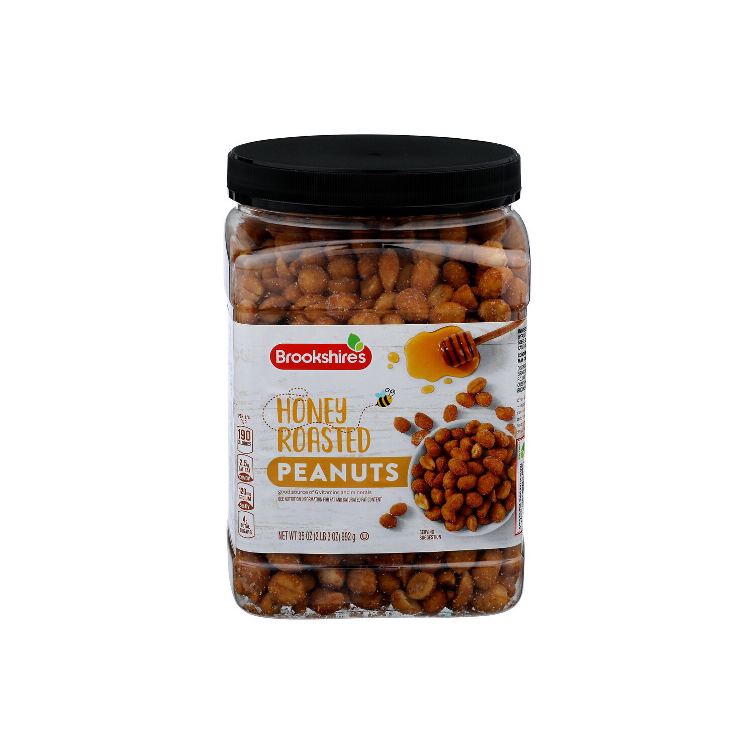 Brookshire's Honey Roasted Peanuts - 35 Ounce Image 1 of 4
