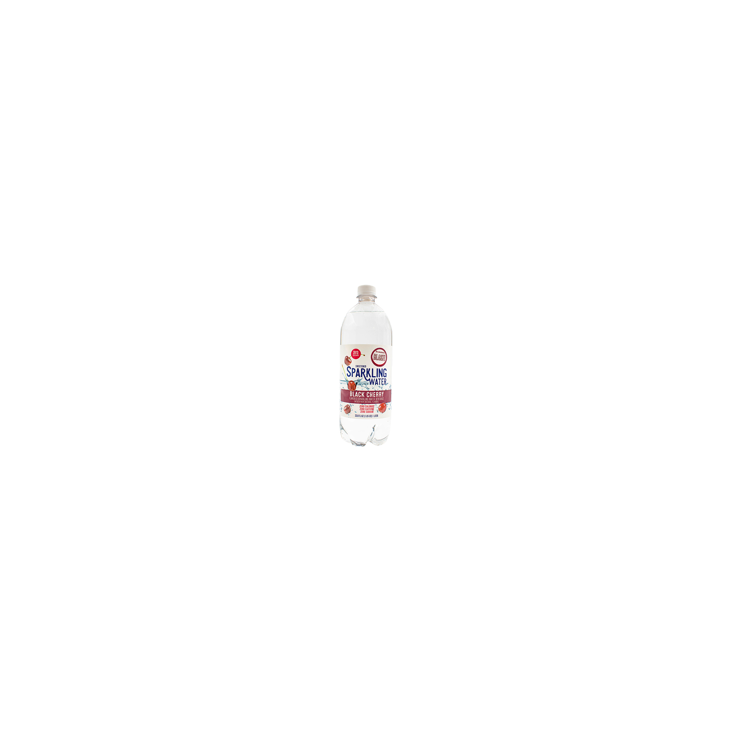 Brookshire's BLAST! Black Cherry Sweetened Sparkling Water - 33.8 Ounce