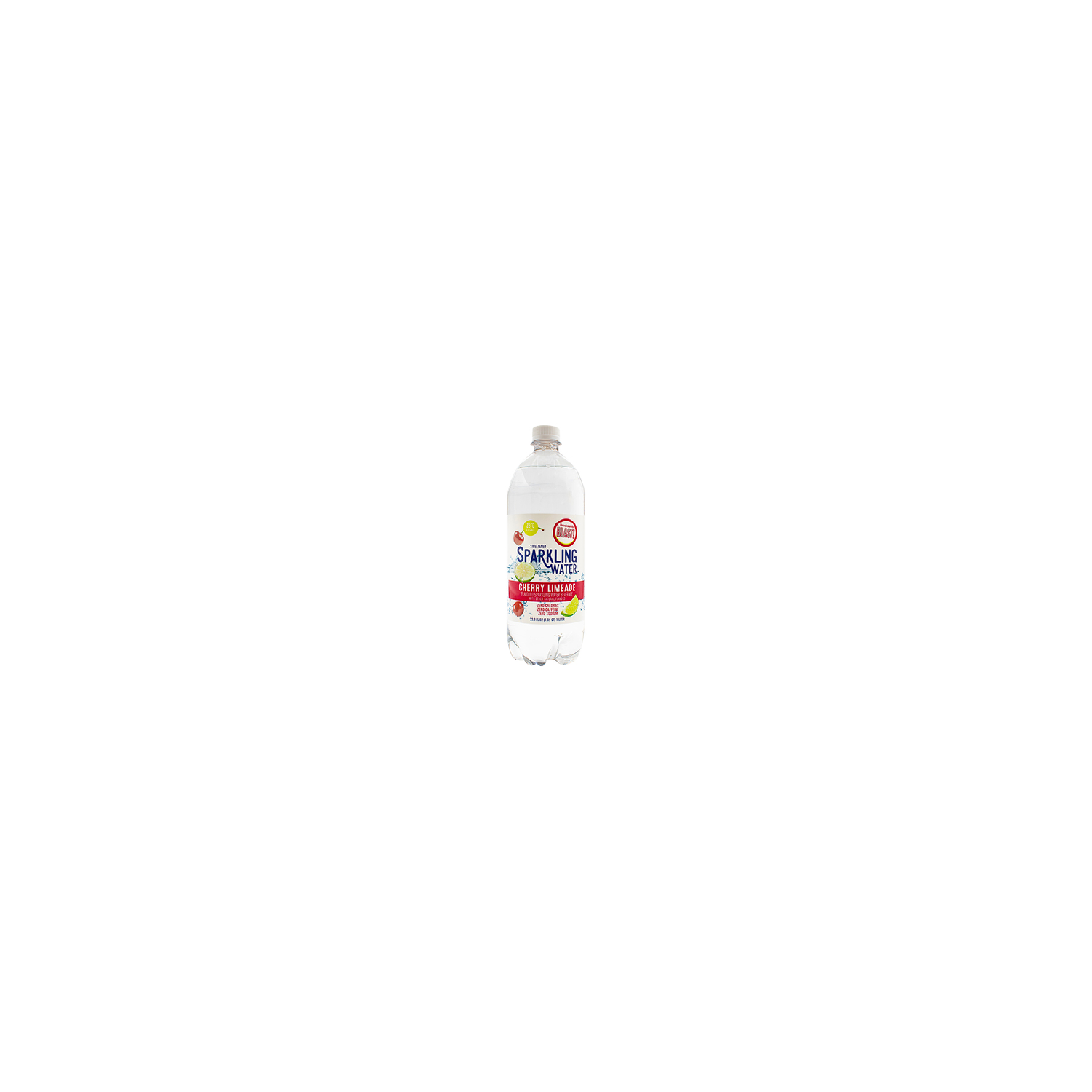 Brookshire's BLAST! Cherry Lime Sweetened Sparkling Water - 33.8 Ounce