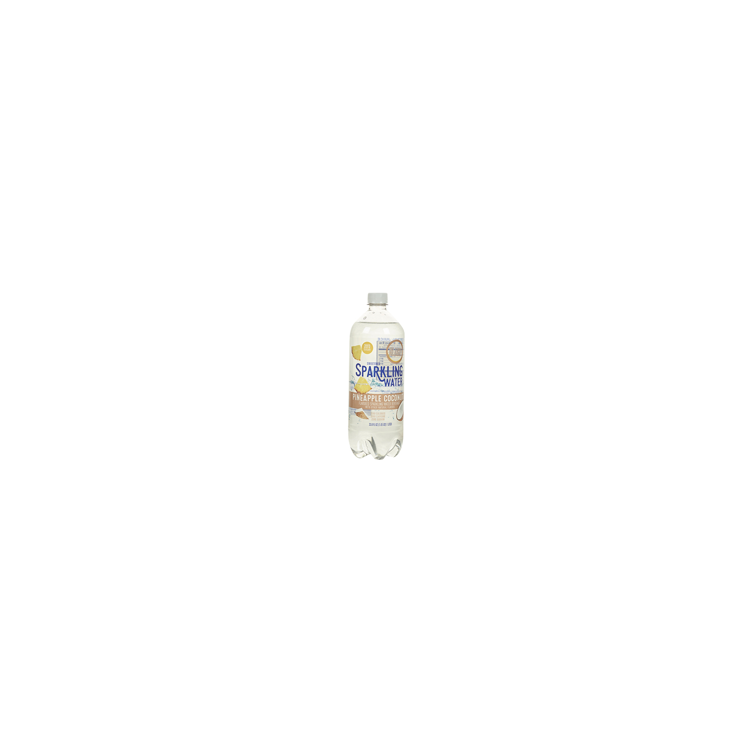 Brookshire's BLAST! Pineapple Coconut Sweetened Sparkling Water - 33.8 Ounce