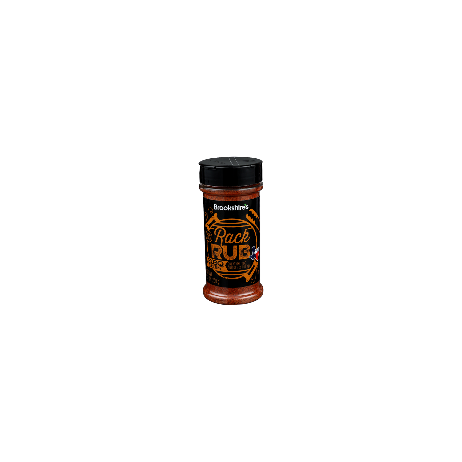 Brookshire's Rack Rub BBQ Seasoning - 9.2 Ounce Image 1 of 4