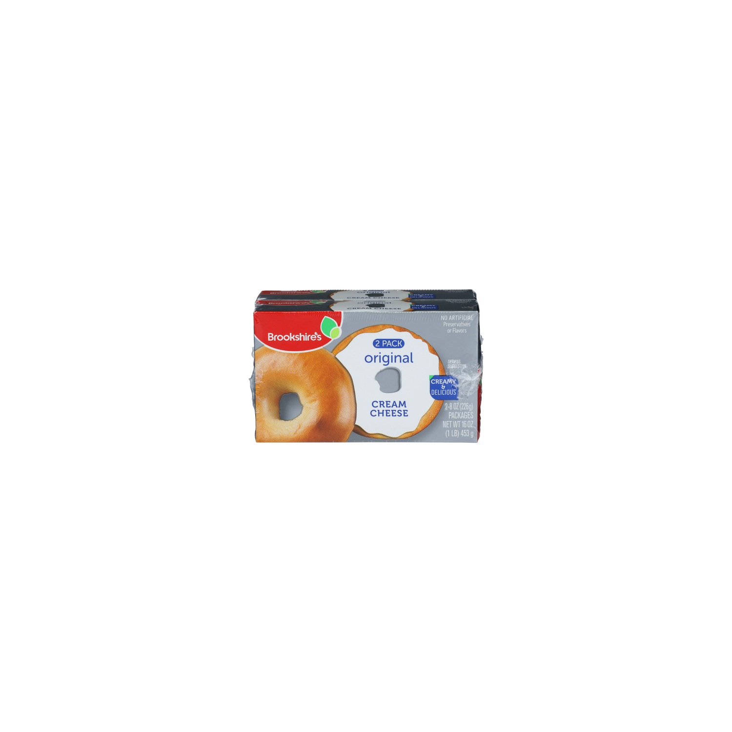 Brookshire's Original Cream Cheese - 8 Ounce - 2 Count Image 1 of 4
