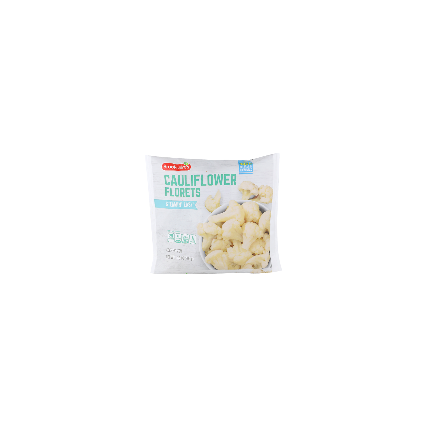 Brookshire's Steamin' Easy Cauliflower Florets - 10.8 Ounce Image 1 of 4