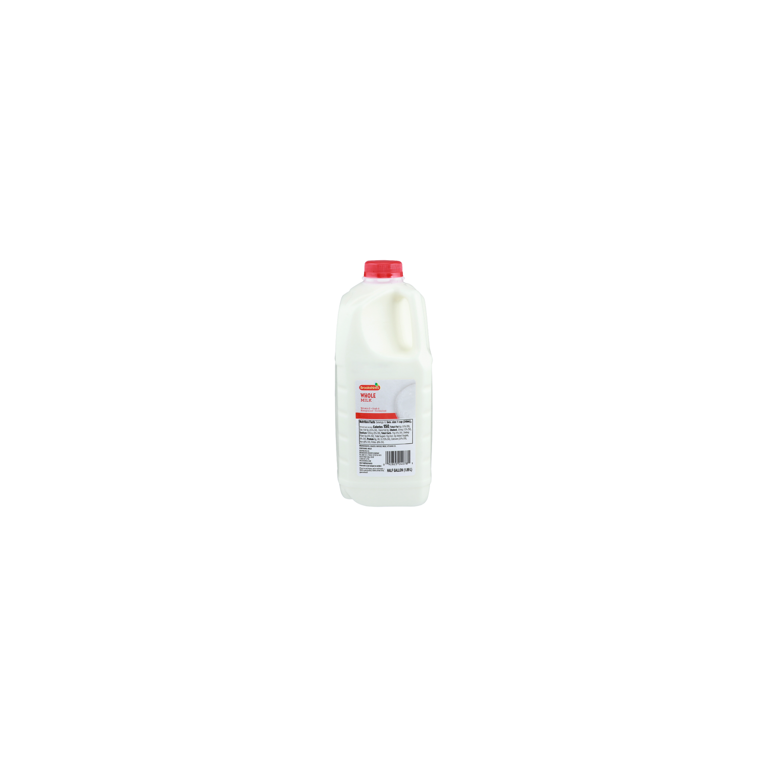 Brookshire's Whole Milk - Half Gallon Image 1 of 4