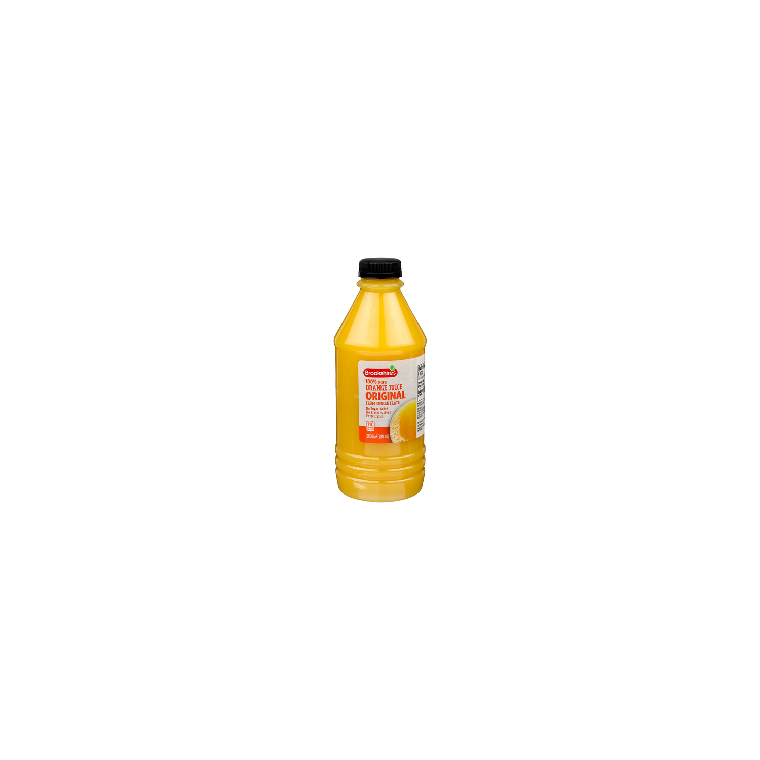 Brookshire's 100% Pure Original Orange Juice - 1 Quart Image 1 of 4
