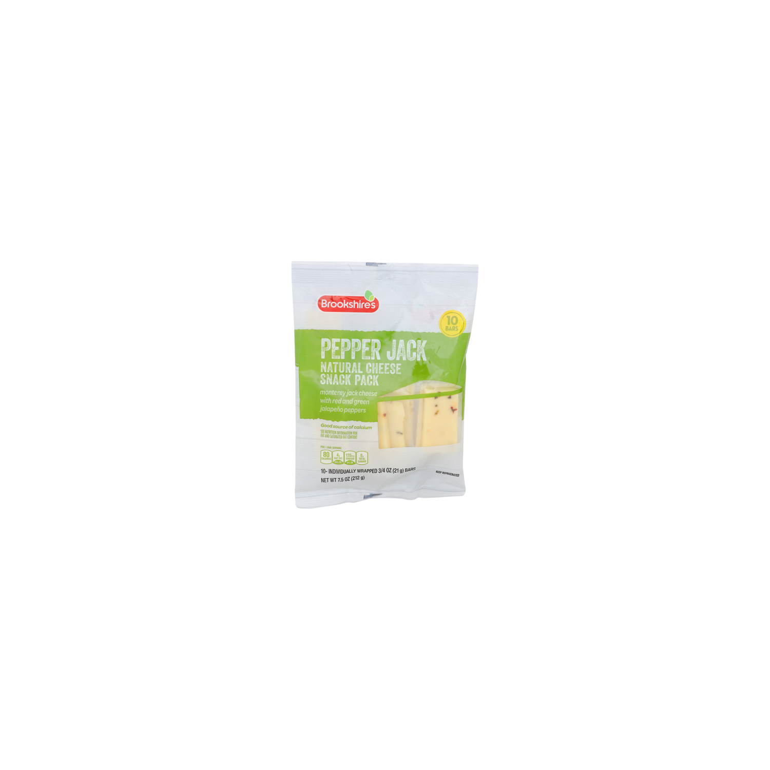 Brookshire's Snack Pack Pepper Jack Cheese - 0.75 Ounce - 10 Count Image 1 of 4