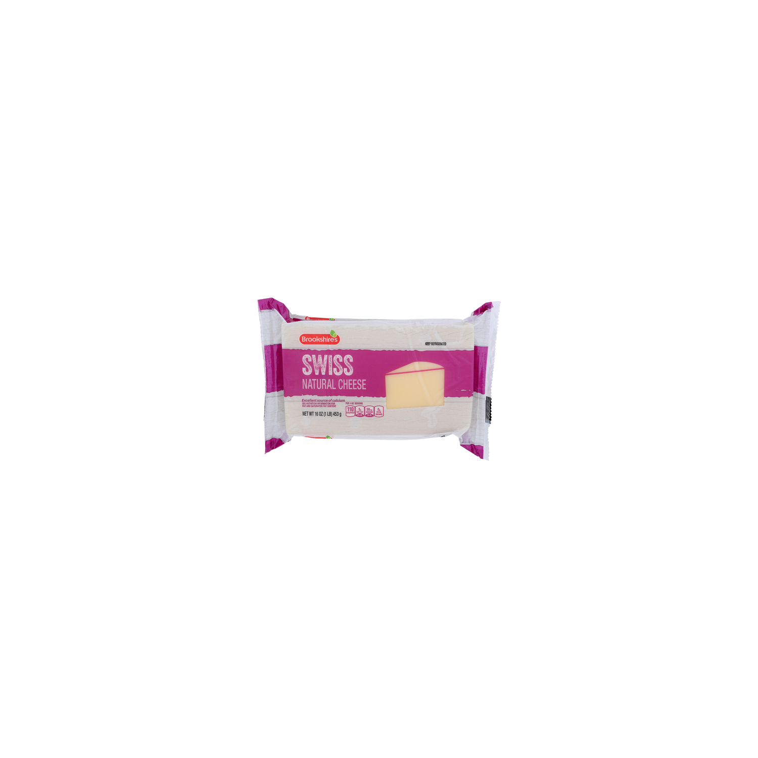 Brookshire's Swiss Chunk Cheese - 16 Ounce