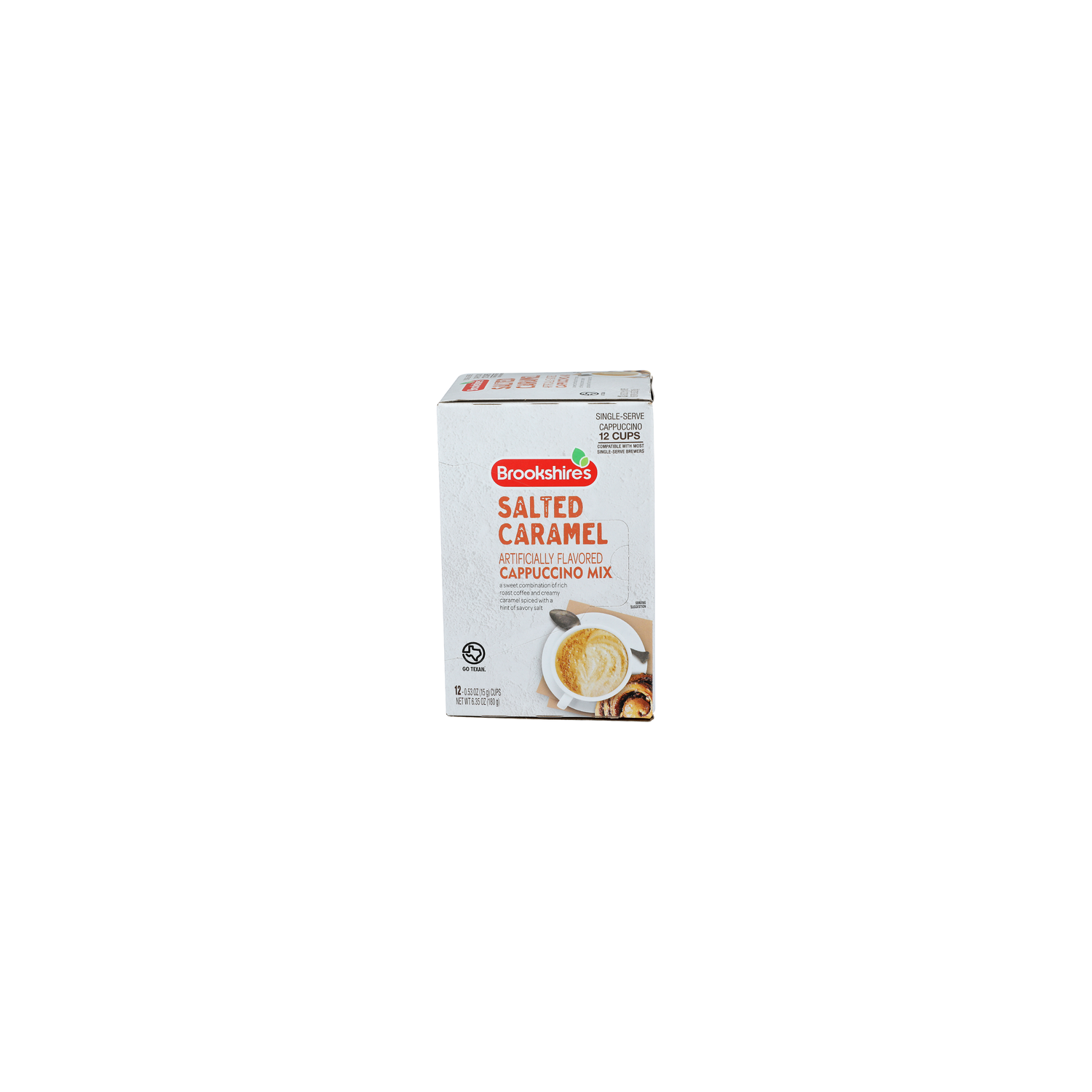 Brookshire's Single-Serve Salted Caramel Cappuccino Mix - 0.529 Ounce - 12 Count Image 1 of 4