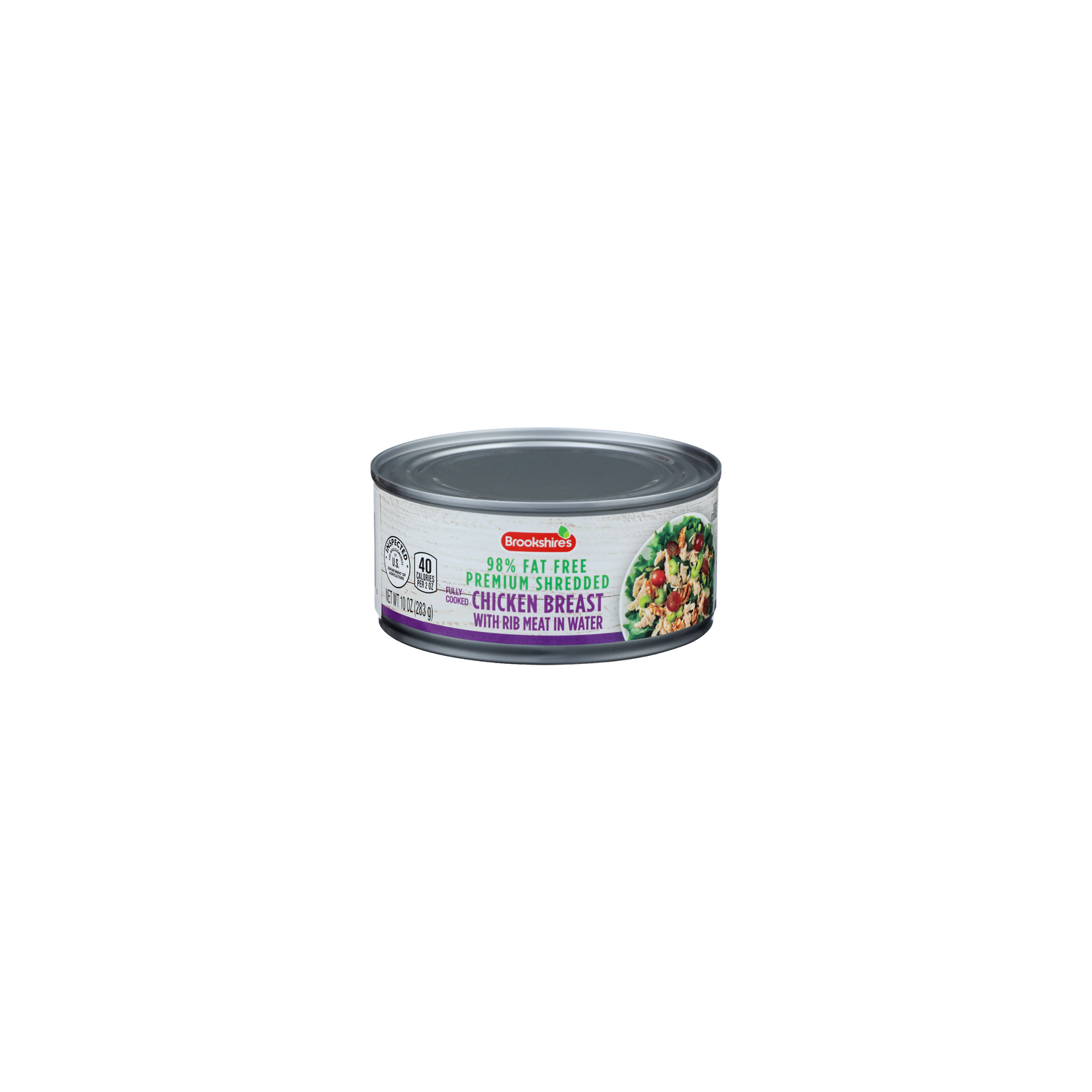 Brookshire's 98% Fat Free Premium Shredded Chicken Breast - 10 Ounce Image 1 of 4