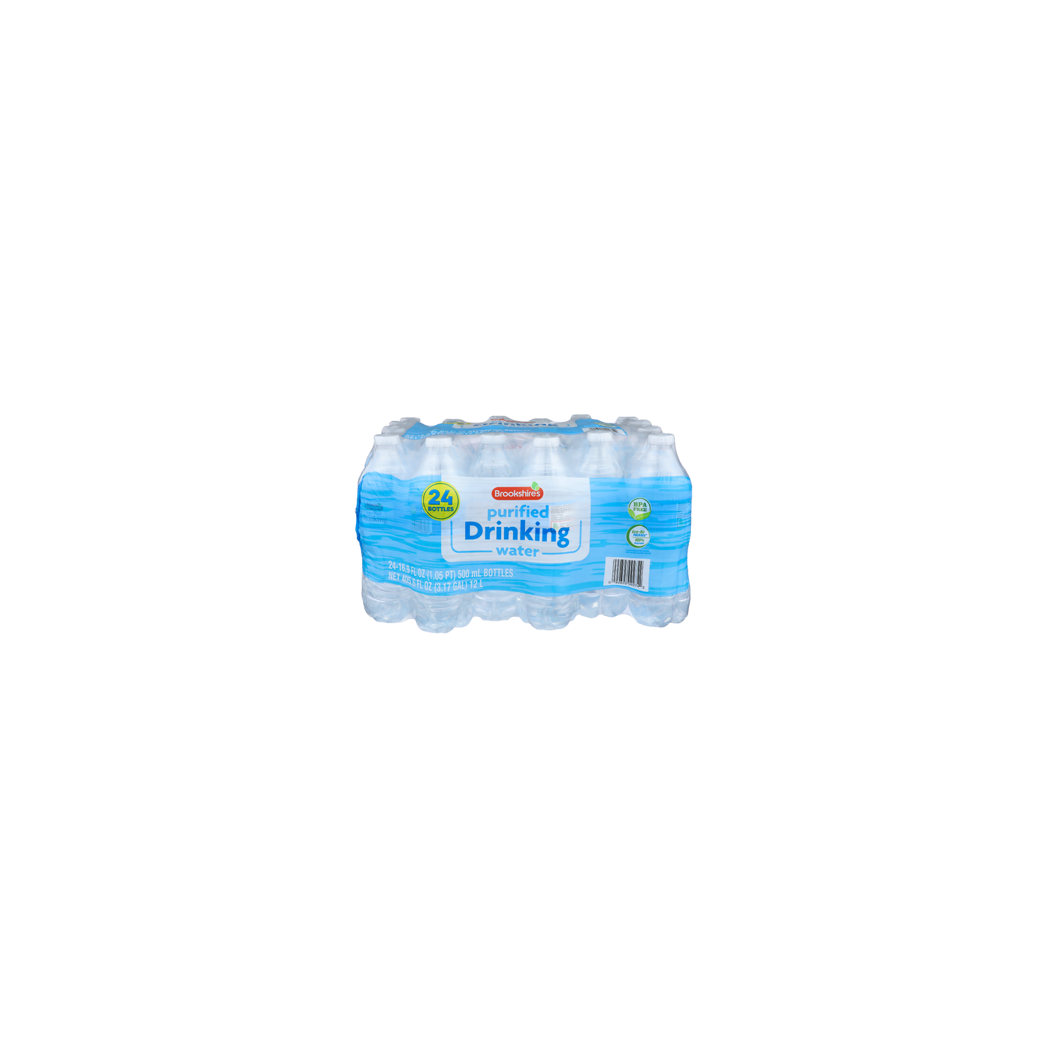 Brookshire's Purified Drinking Water - 16.9 Fluid Ounce - 24 Count Image 1 of 2
