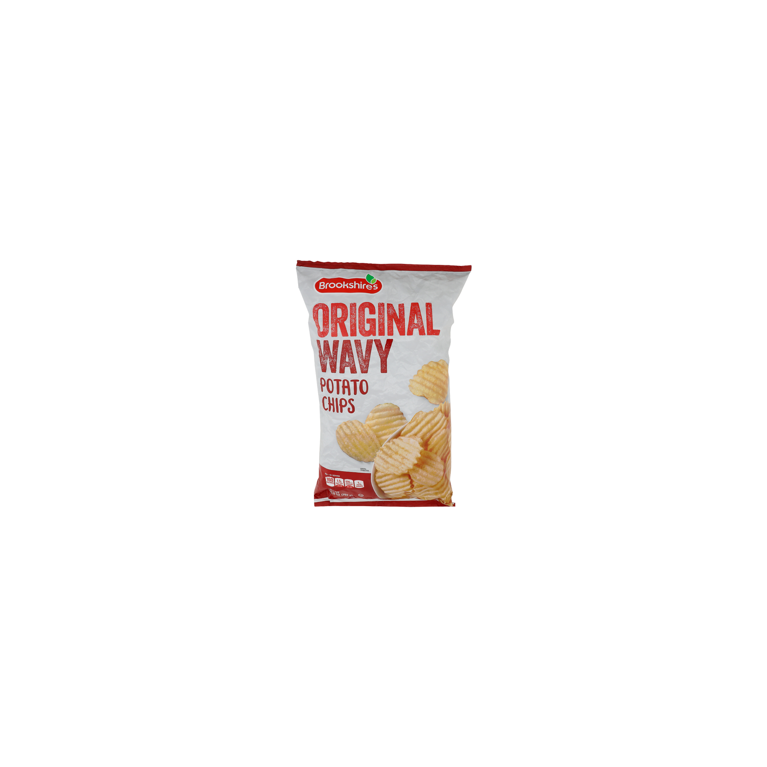 Brookshire's Original Wavy Potato Chips - 10.5 Ounce Image 1 of 4