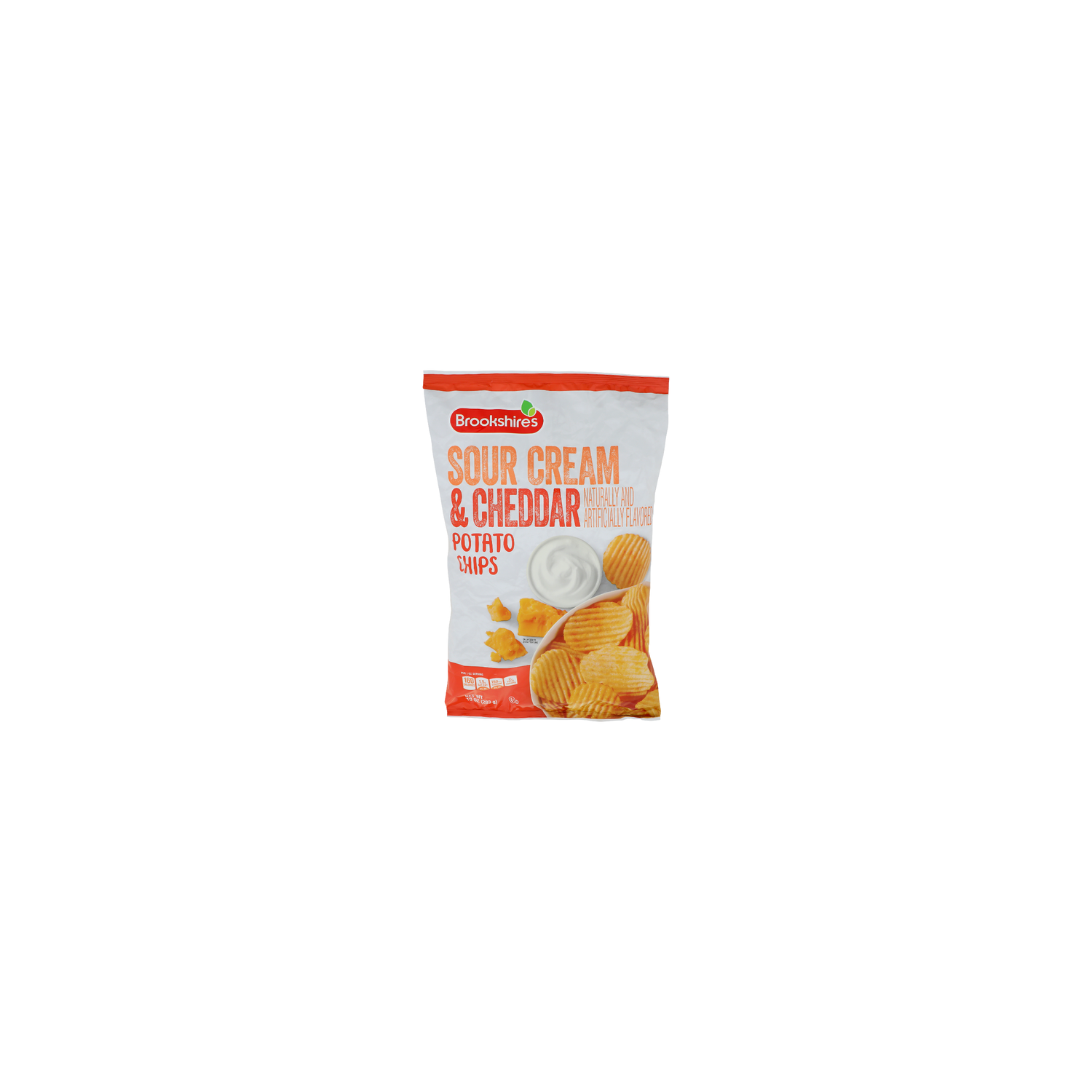 Brookshire's Sour Cream & Cheddar Potato Chips - 10 Ounce Image 1 of 4