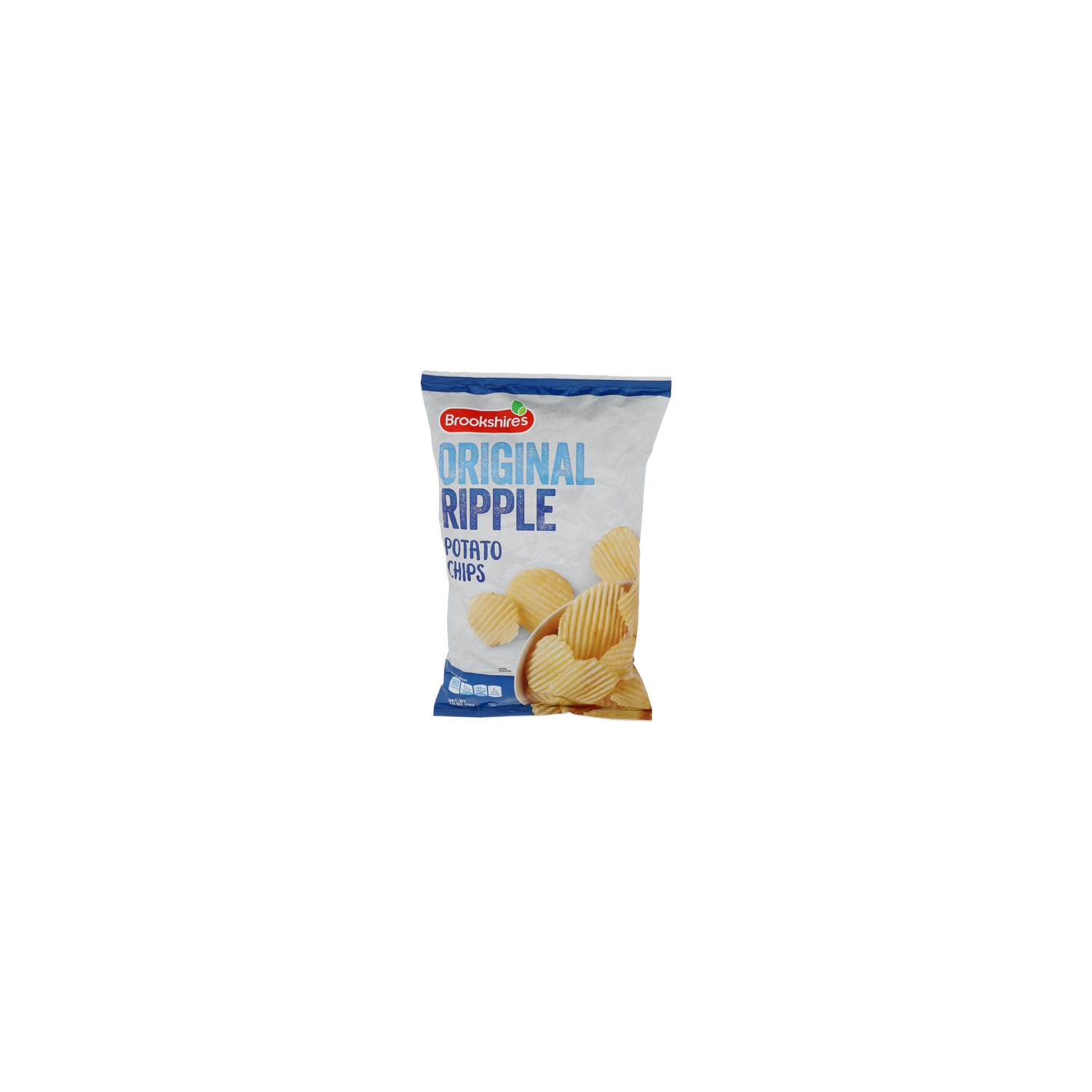 Brookshire's Original Ripple Potato Chips - 10 Ounce Image 1 of 4