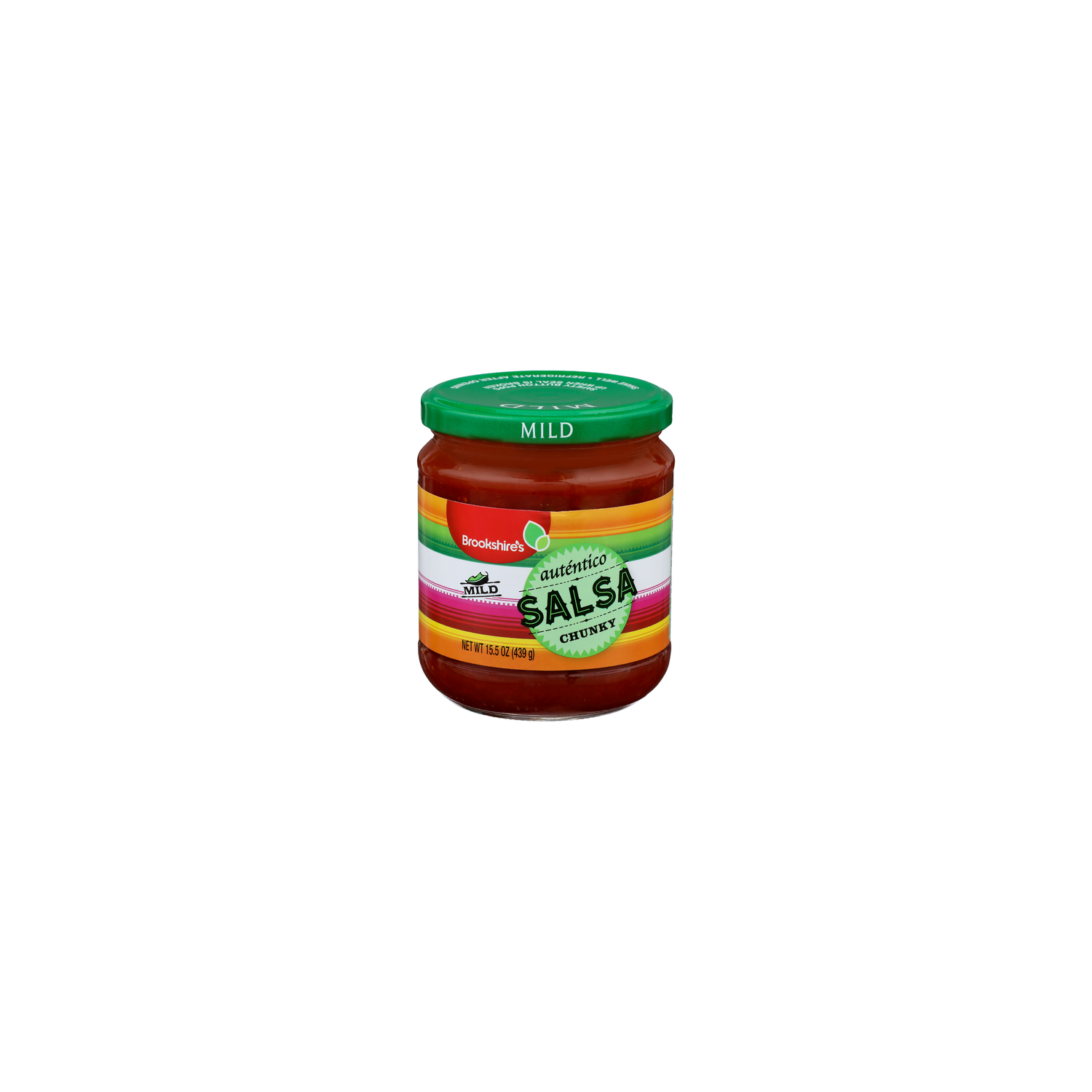 Brookshire's Authentico Mild Chunky Salsa - 15.5 Ounce Image 1 of 2